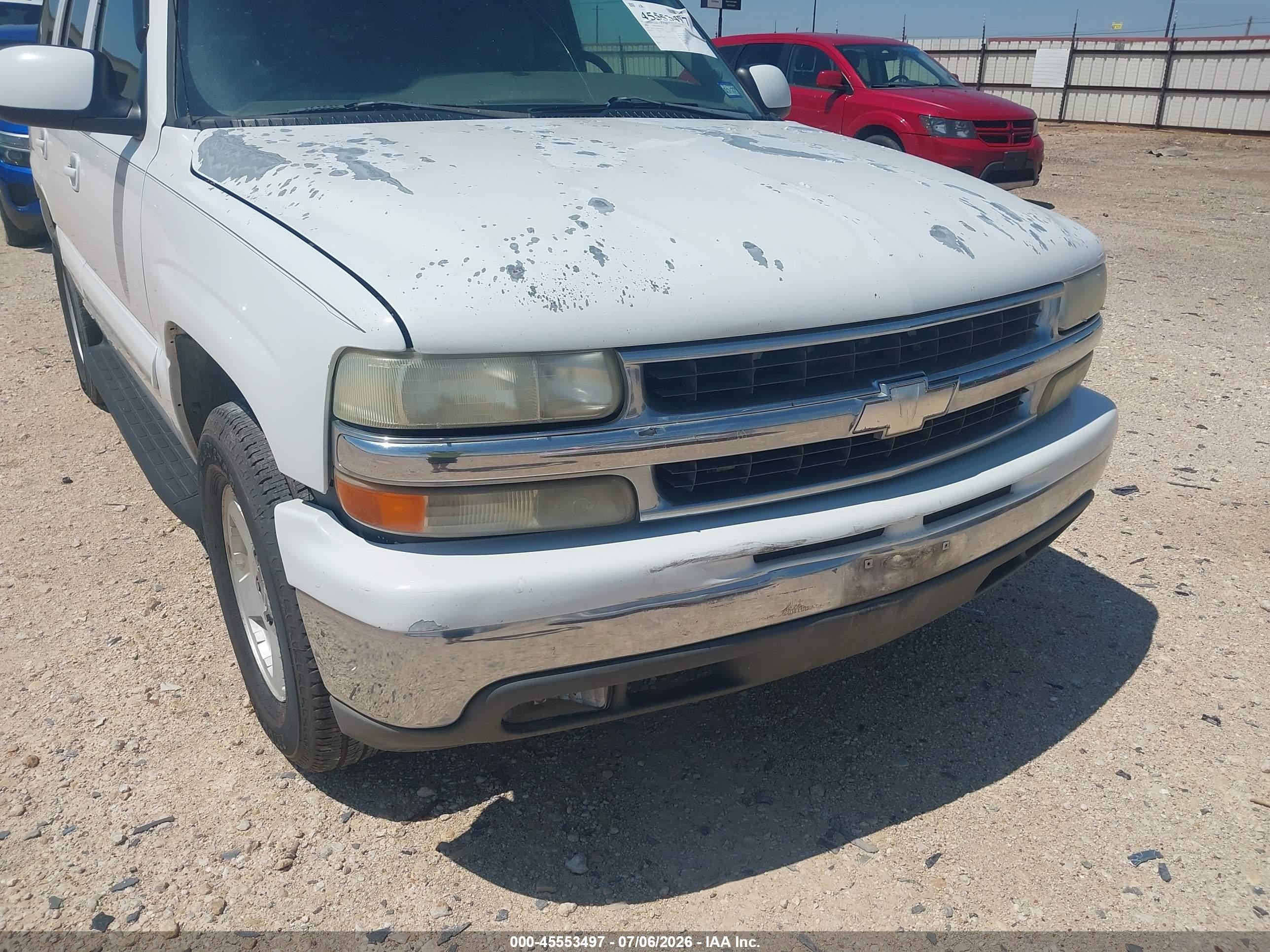 2004 Chevrolet Tahoe Lt White vin: 1GNEC13Z64J169461