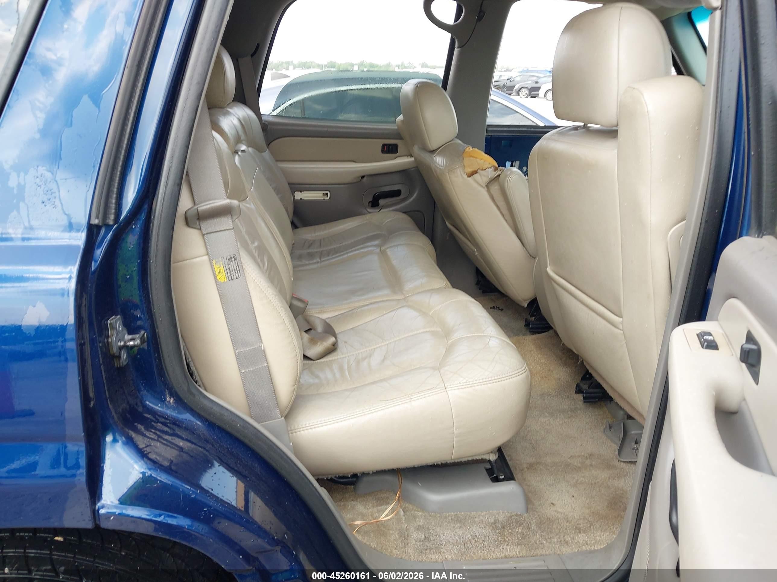 2002 Chevrolet Tahoe Lt Blue vin: 1GNEC13Z72R298629