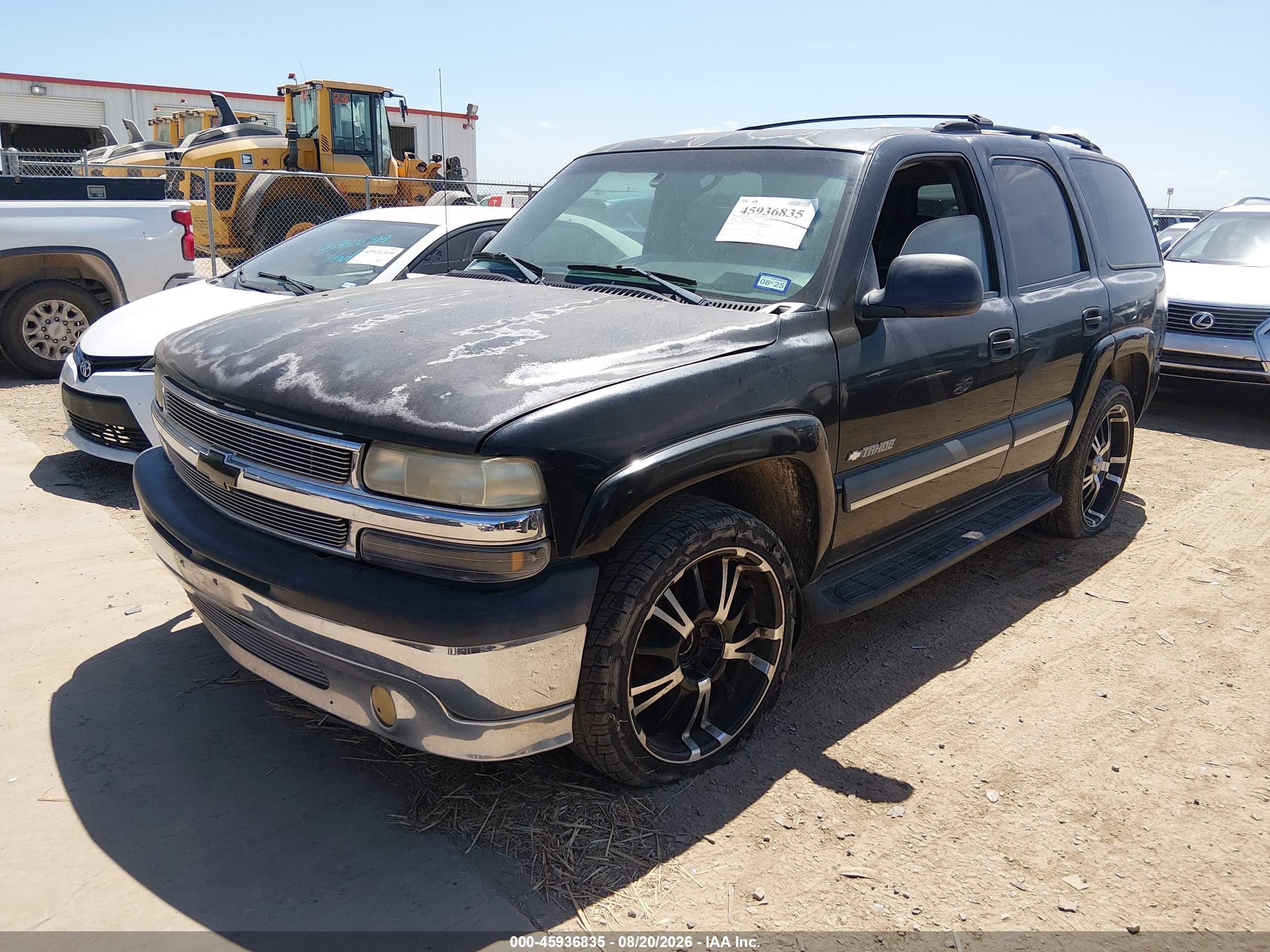 2003 Chevrolet Tahoe Ls Черный vin: 1GNEC13Z73J215281