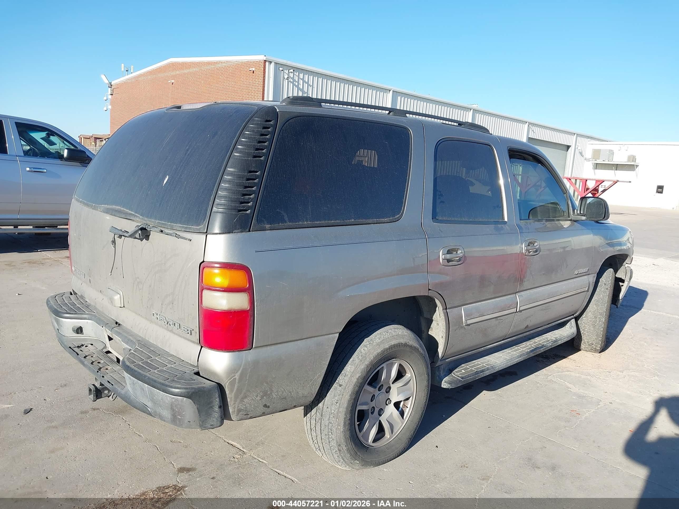 2003 Chevrolet Tahoe Lt Pewter vin: 1GNEC13Z73R110189