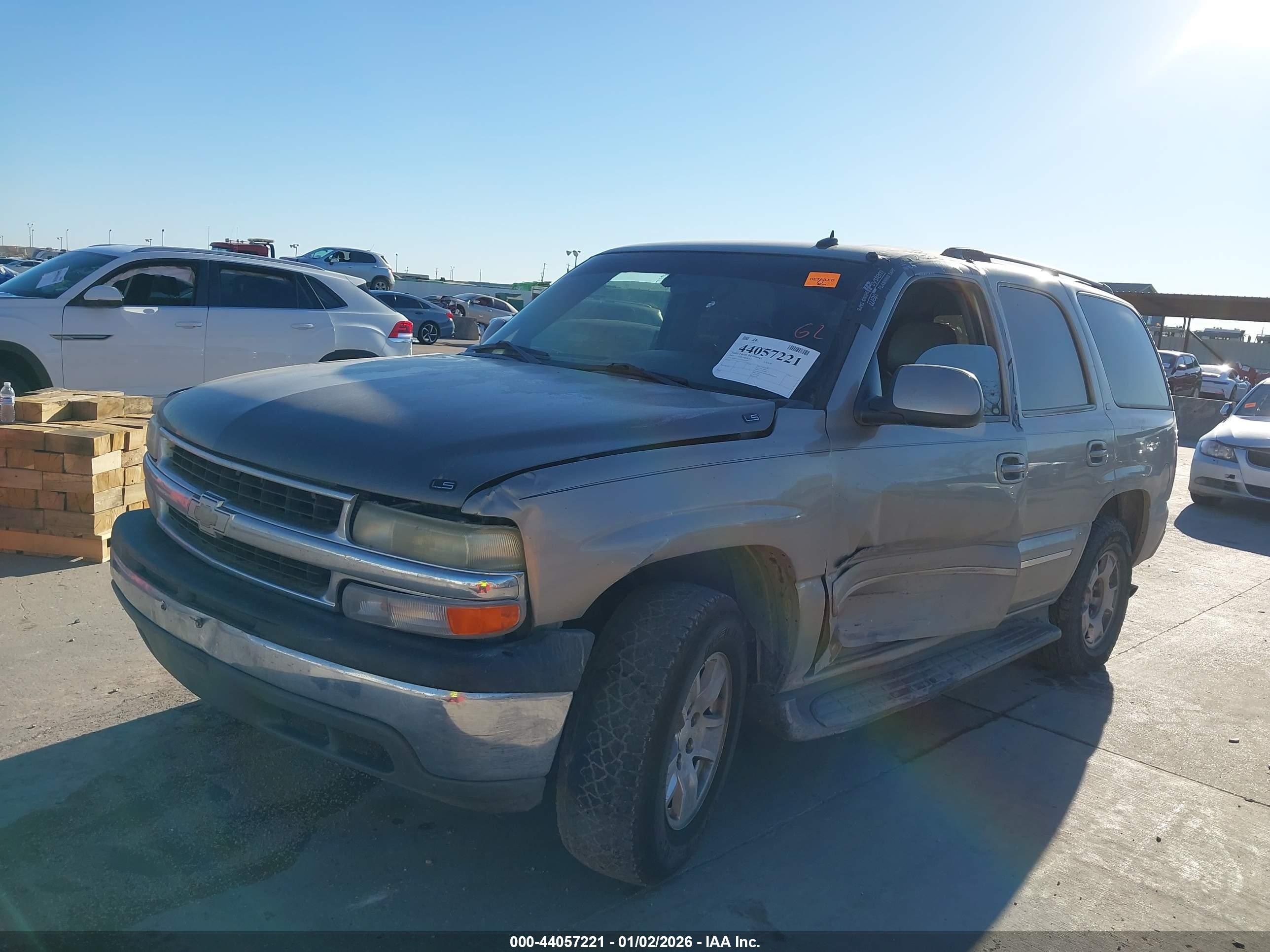 2003 Chevrolet Tahoe Lt Pewter vin: 1GNEC13Z73R110189