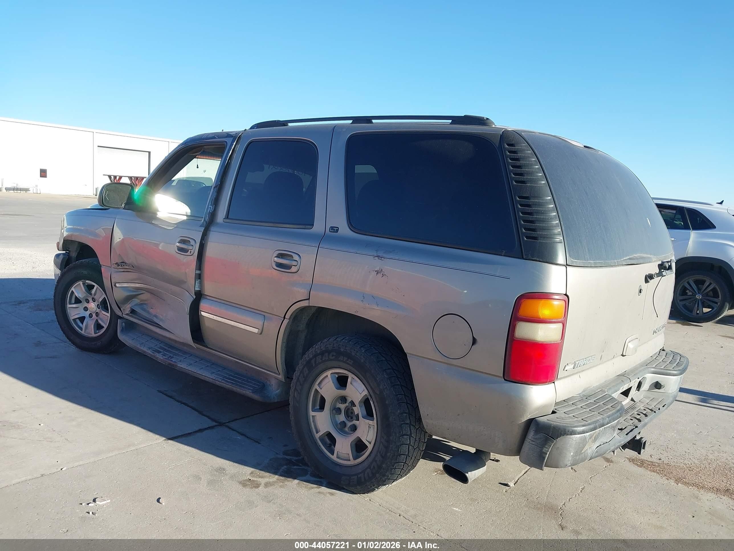 2003 Chevrolet Tahoe Lt Pewter vin: 1GNEC13Z73R110189