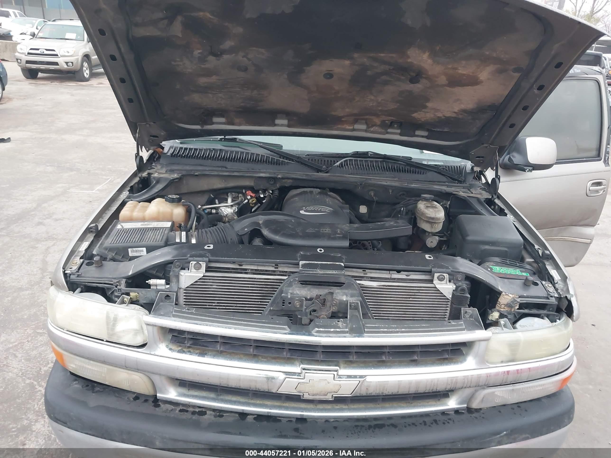 2003 Chevrolet Tahoe Lt Pewter vin: 1GNEC13Z73R110189
