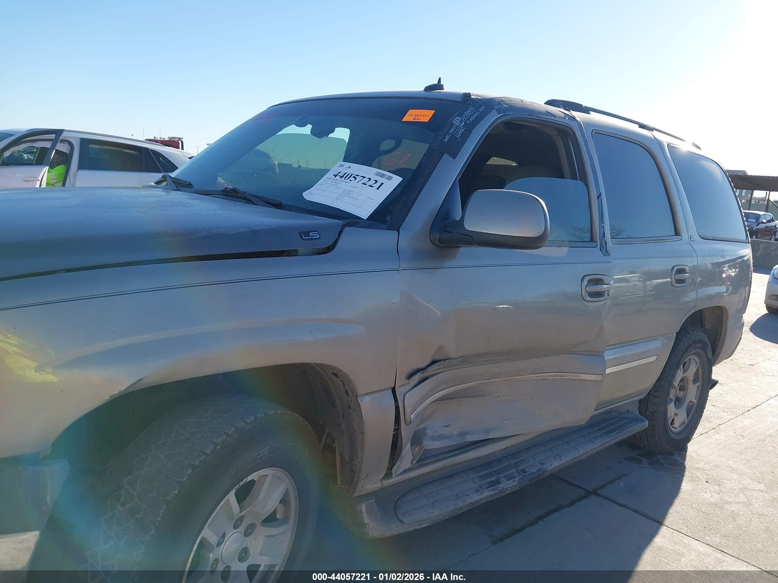 2003 Chevrolet Tahoe Lt Pewter vin: 1GNEC13Z73R110189