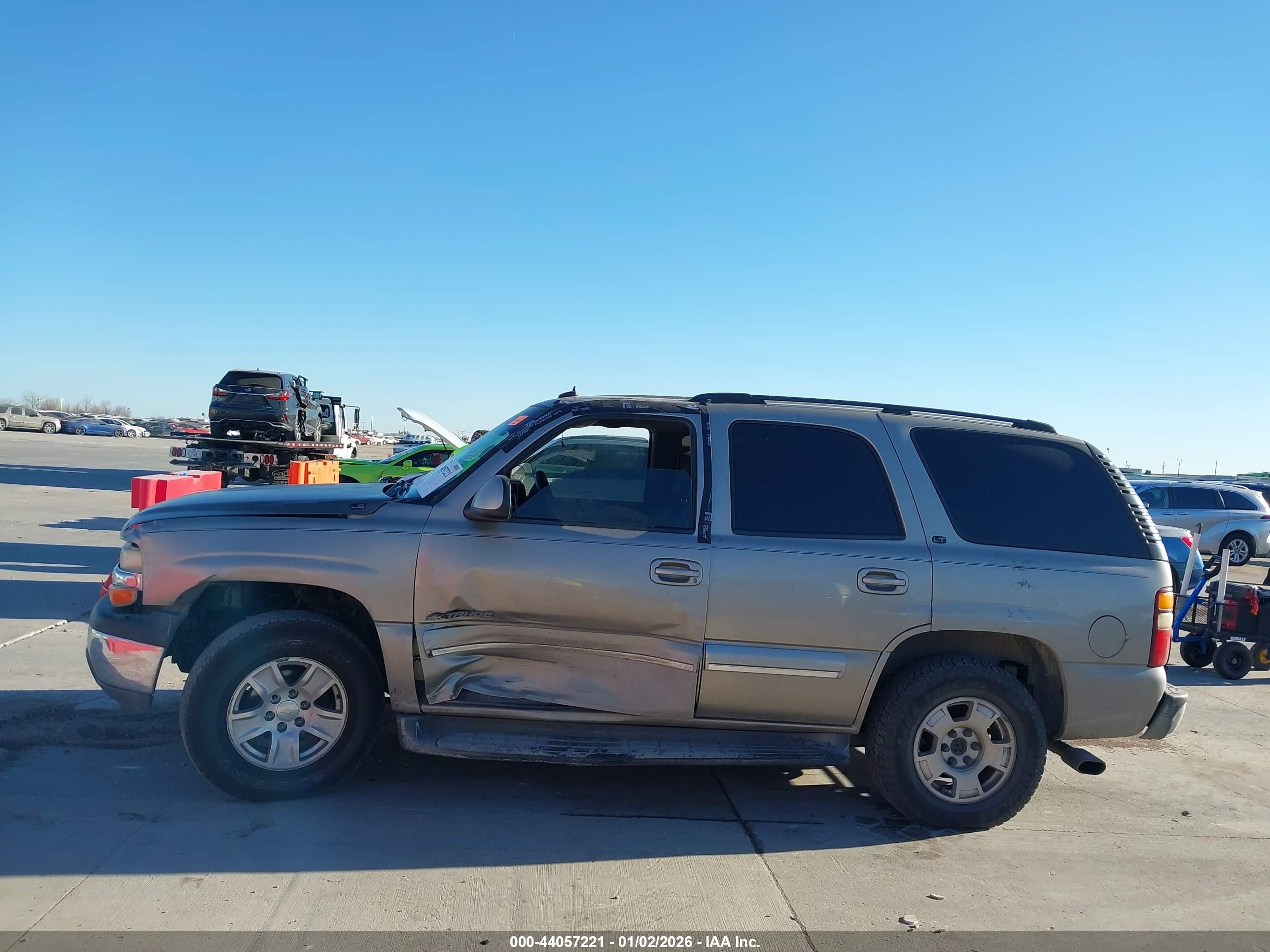 2003 Chevrolet Tahoe Lt Pewter vin: 1GNEC13Z73R110189