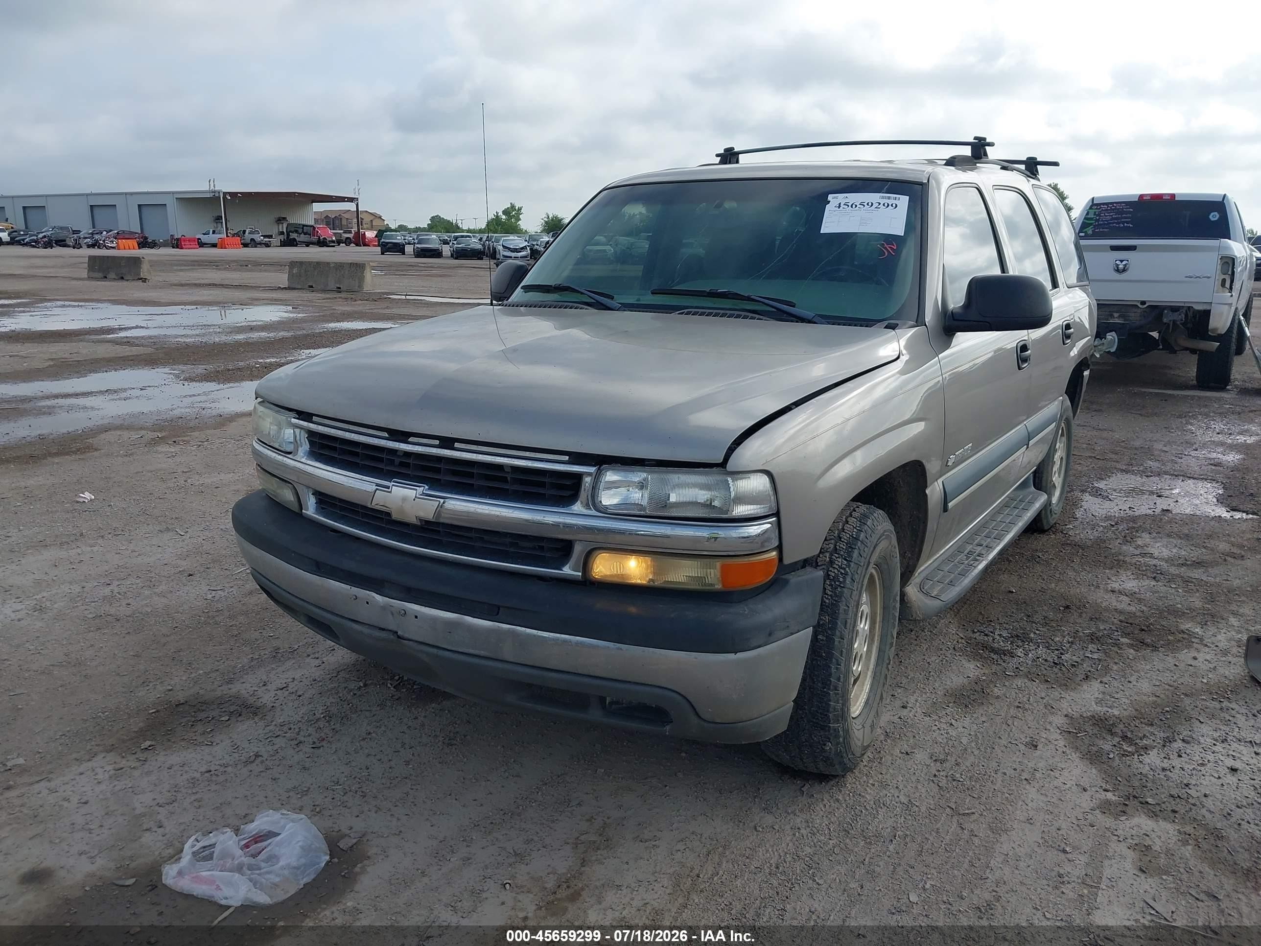 2003 Chevrolet Tahoe Ls Brown vin: 1GNEC13Z73R270489