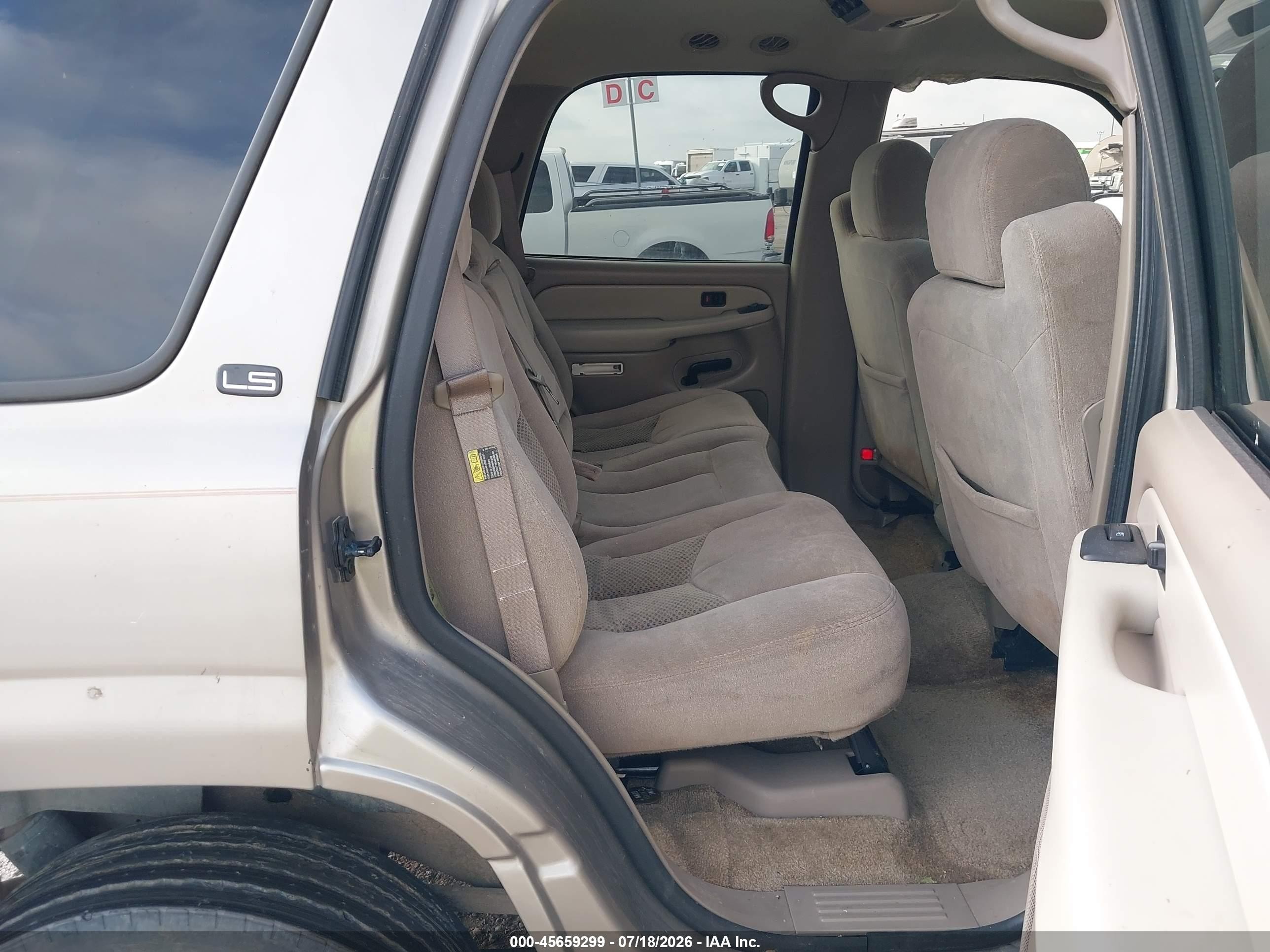 2003 Chevrolet Tahoe Ls Brown vin: 1GNEC13Z73R270489