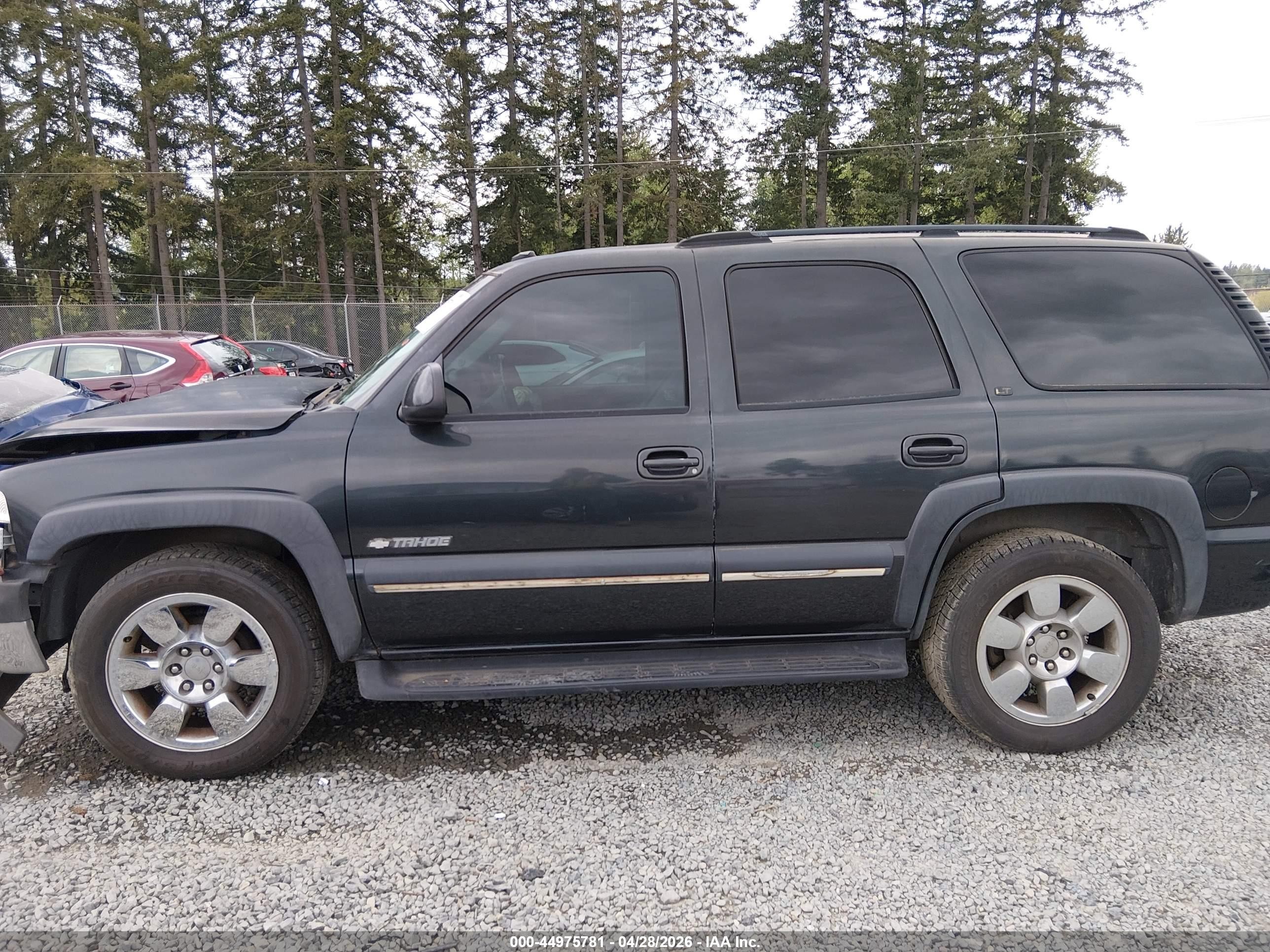 2003 Chevrolet Tahoe Lt Серый vin: 1GNEC13Z73R307816