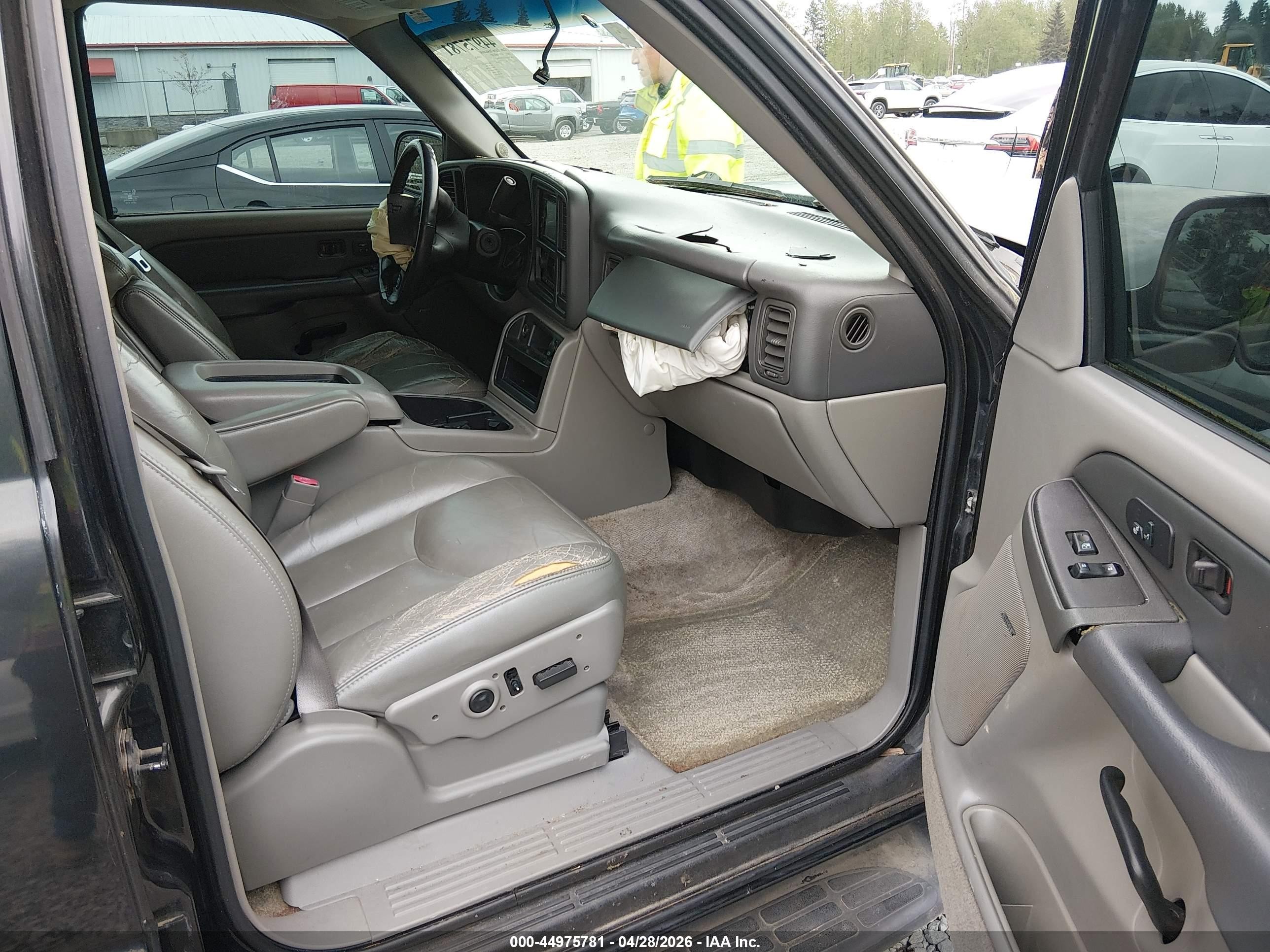 2003 Chevrolet Tahoe Lt Серый vin: 1GNEC13Z73R307816