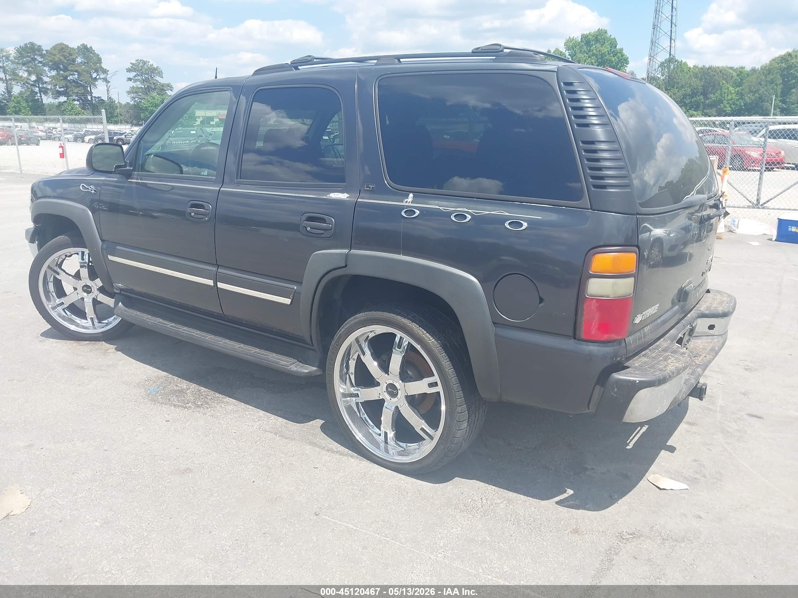 2004 Chevrolet Tahoe Lt Gray vin: 1GNEC13Z74J324437