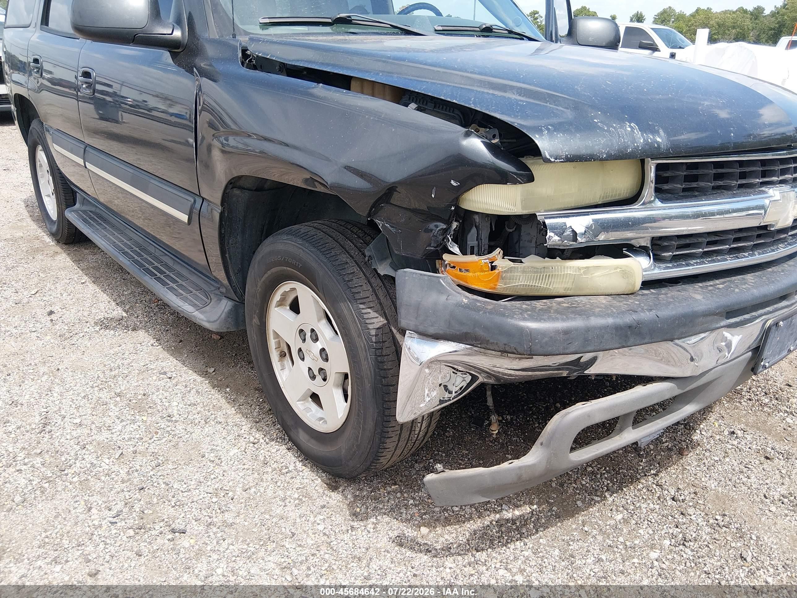 2004 Chevrolet Tahoe Lt Black vin: 1GNEC13Z74R262149