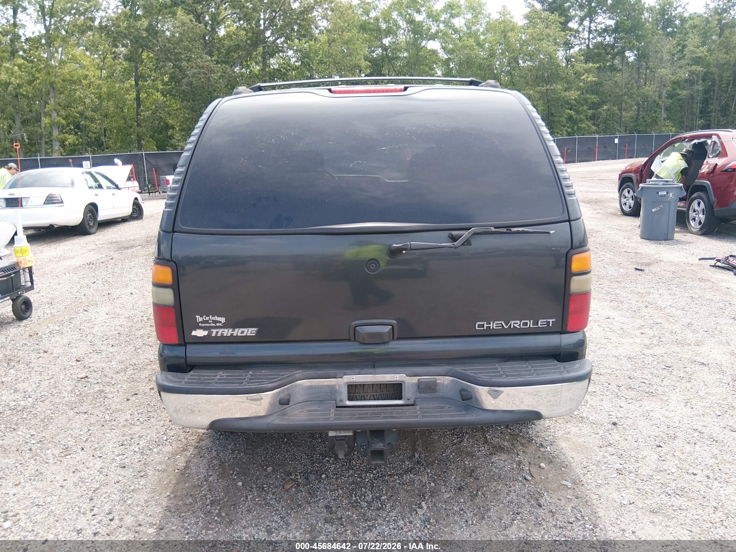 2004 Chevrolet Tahoe Lt Black vin: 1GNEC13Z74R262149