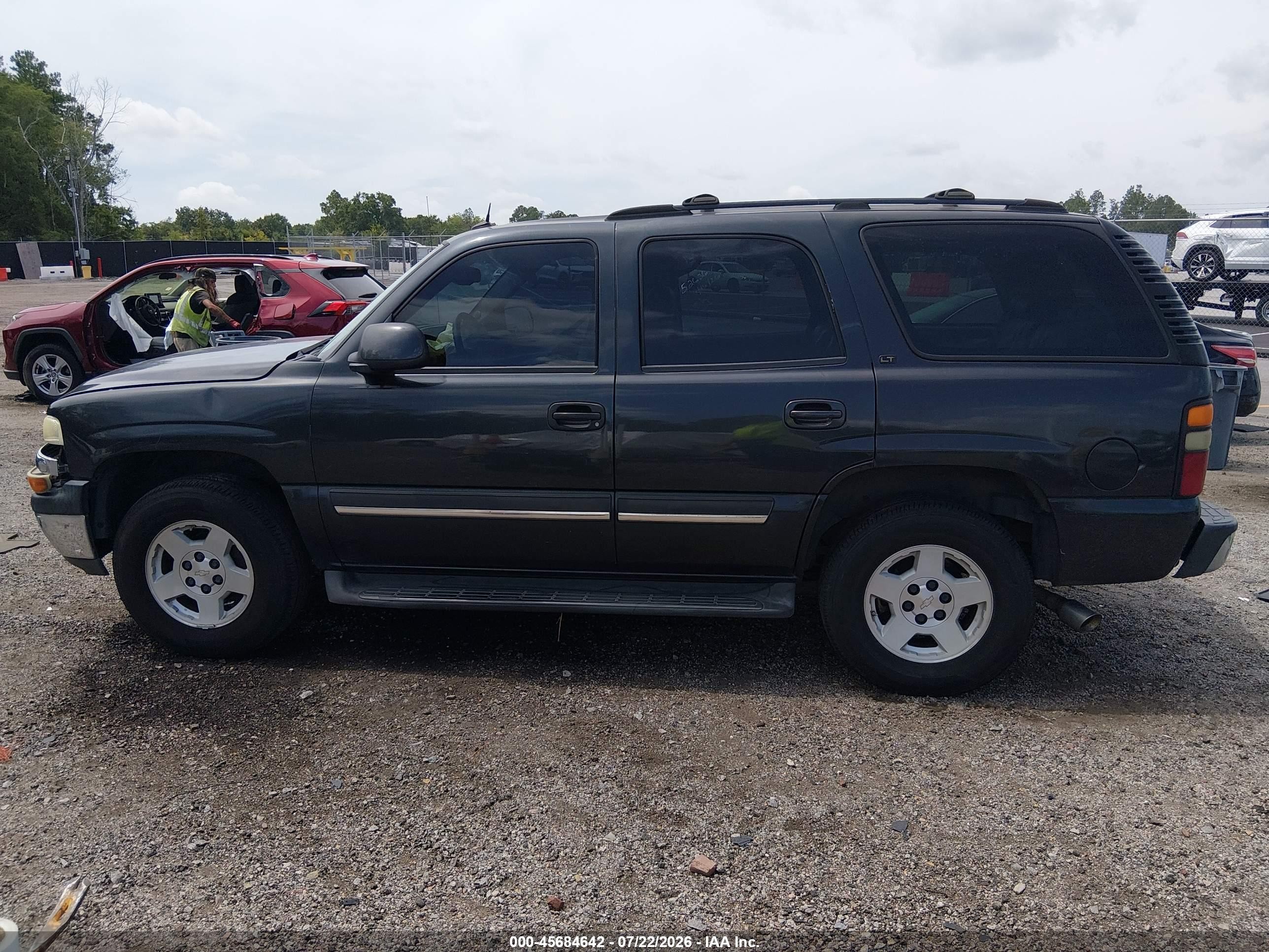 2004 Chevrolet Tahoe Lt Black vin: 1GNEC13Z74R262149