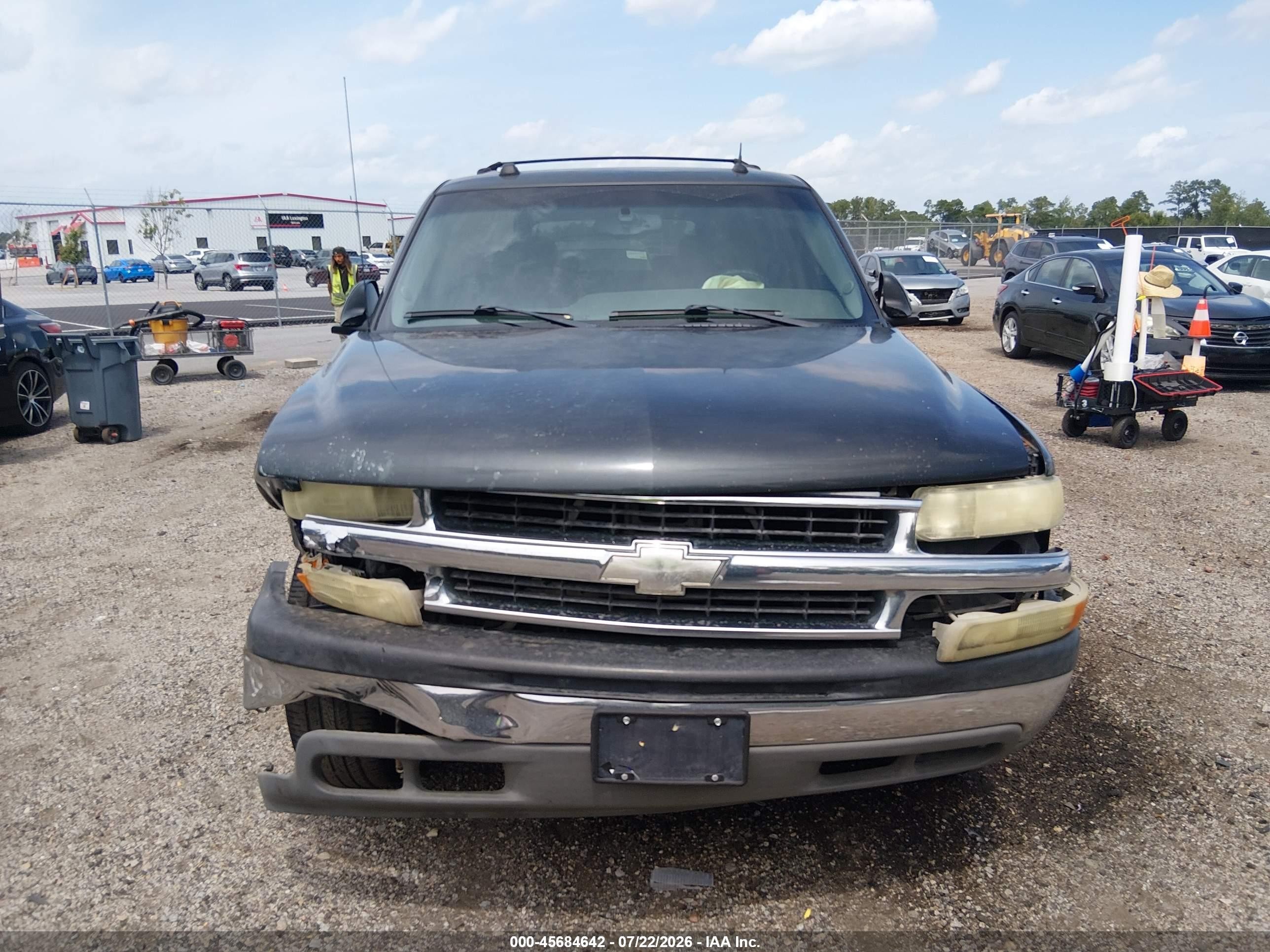 2004 Chevrolet Tahoe Lt Black vin: 1GNEC13Z74R262149
