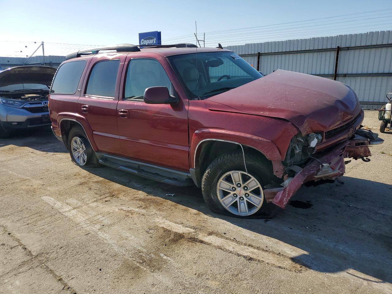 2006 Chevrolet Tahoe C1500 Burgundy vin: 1GNEC13Z76R131452