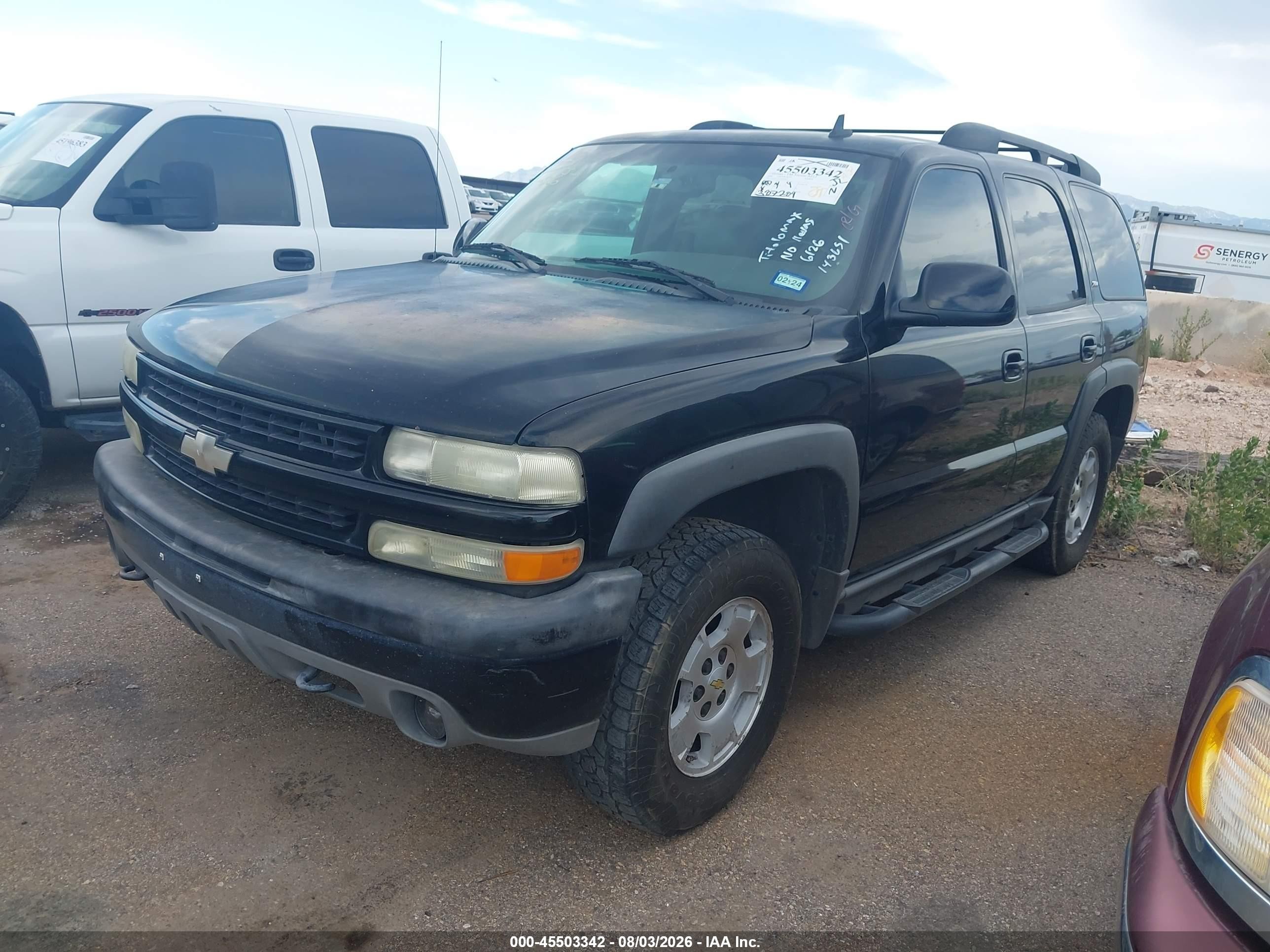 2006 Chevrolet Tahoe Z71 Black vin: 1GNEC13Z76R143651