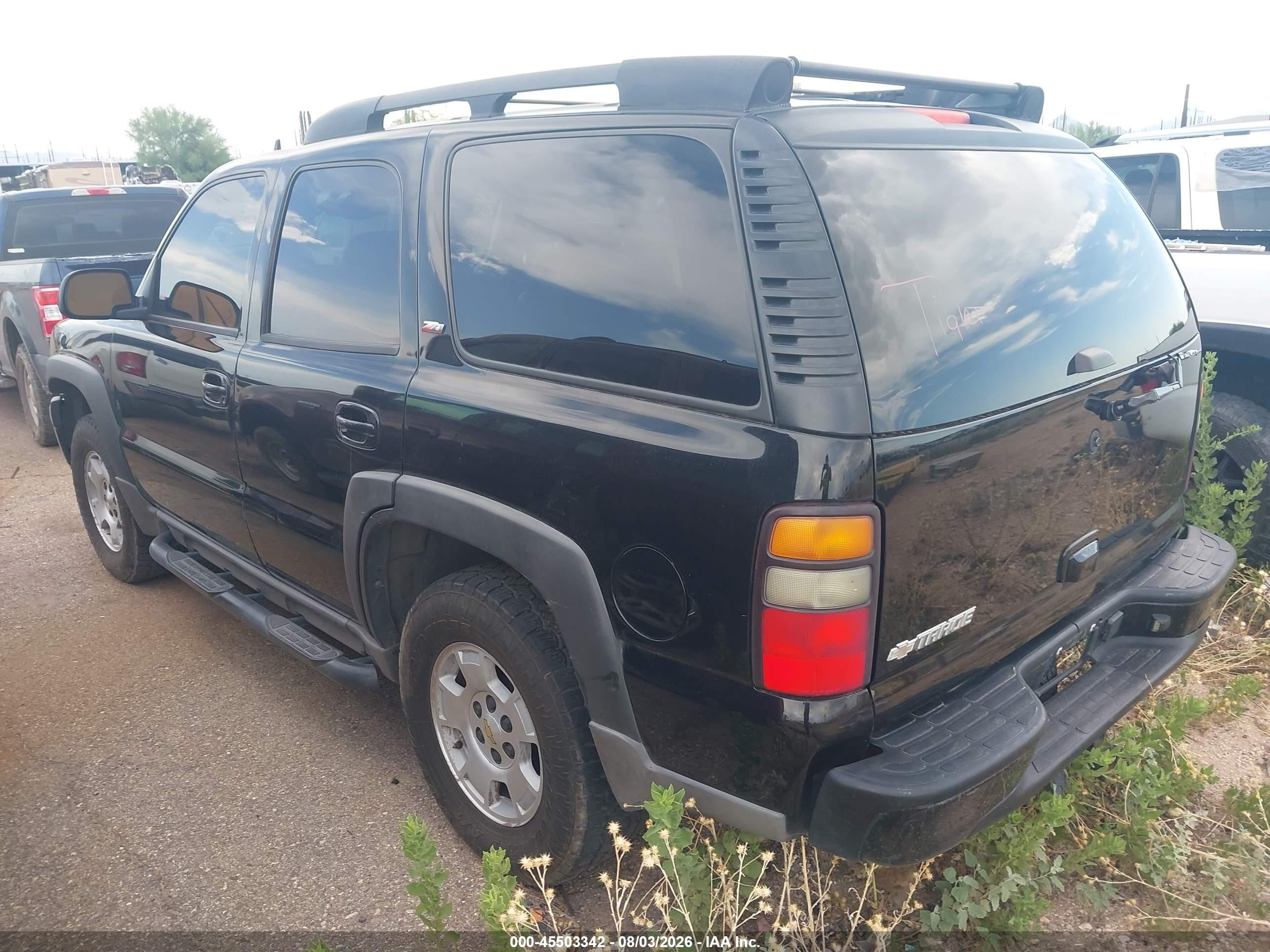 2006 Chevrolet Tahoe Z71 Black vin: 1GNEC13Z76R143651