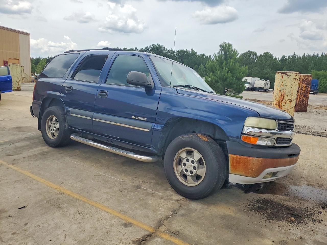 2003 Chevrolet Tahoe C1500 Blue vin: 1GNEC13Z83J206511