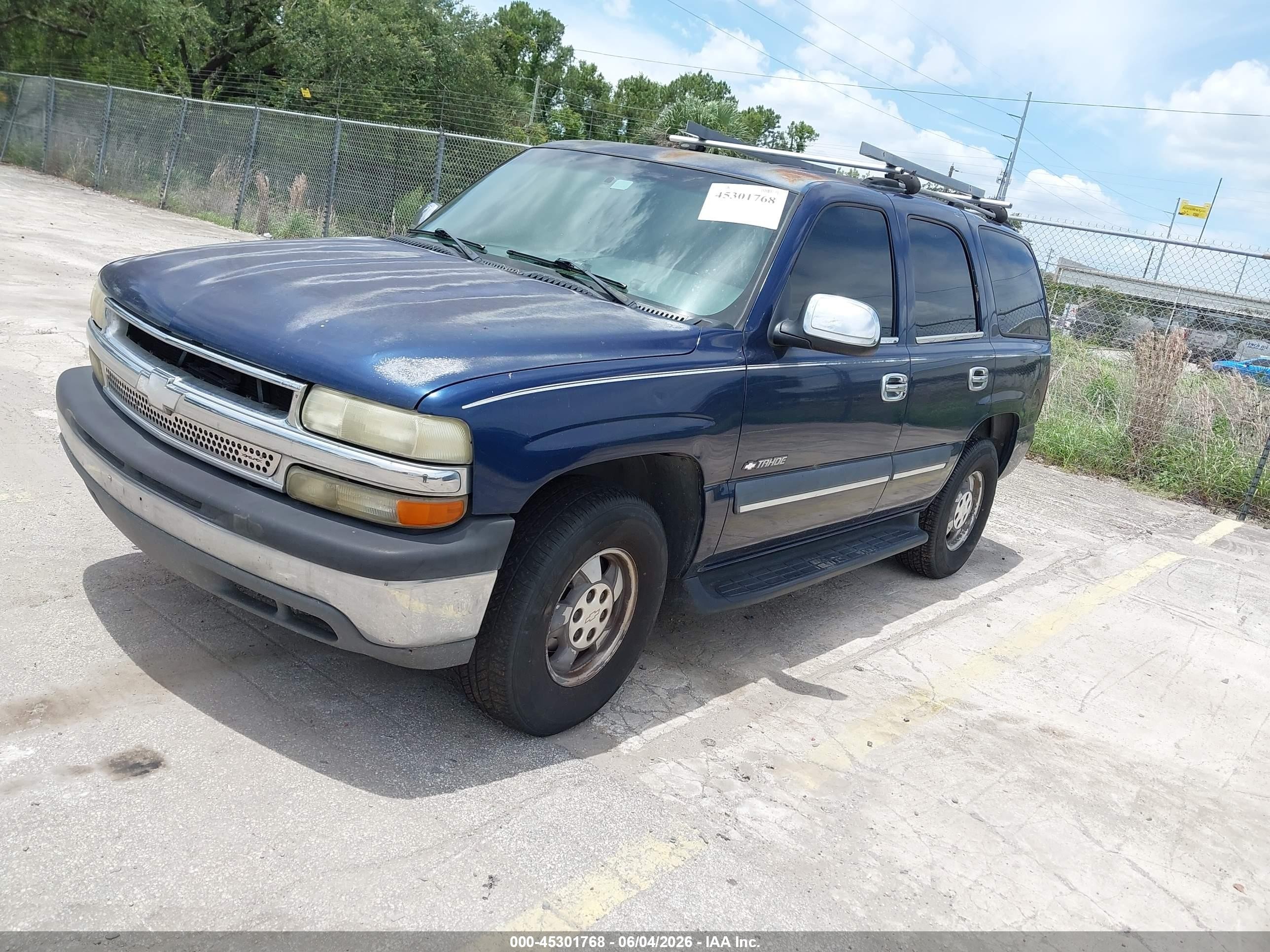 2003 Chevrolet Tahoe Ls Синий vin: 1GNEC13Z83R241941