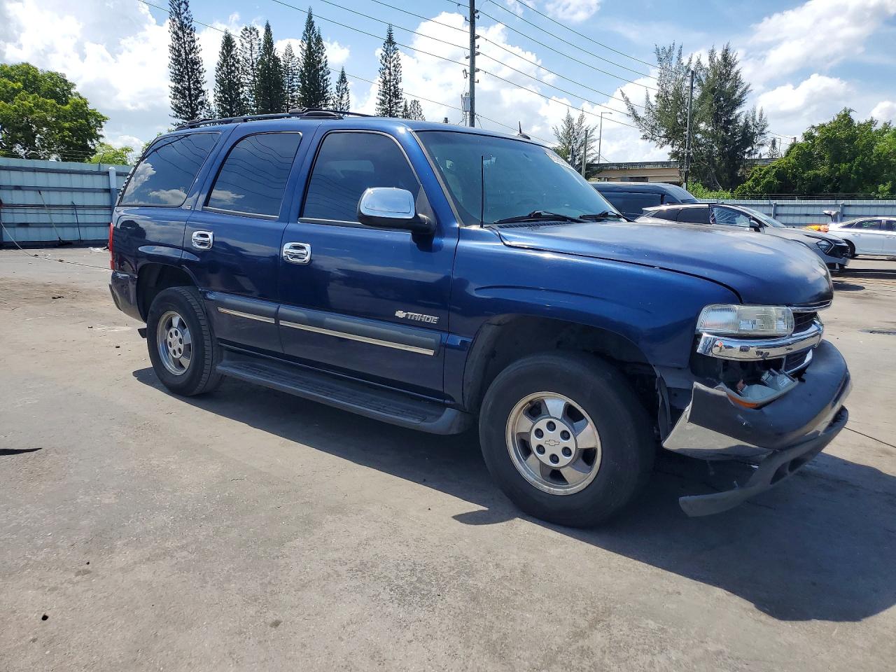 2003 Chevrolet Tahoe C1500 Blue vin: 1GNEC13Z83R303841