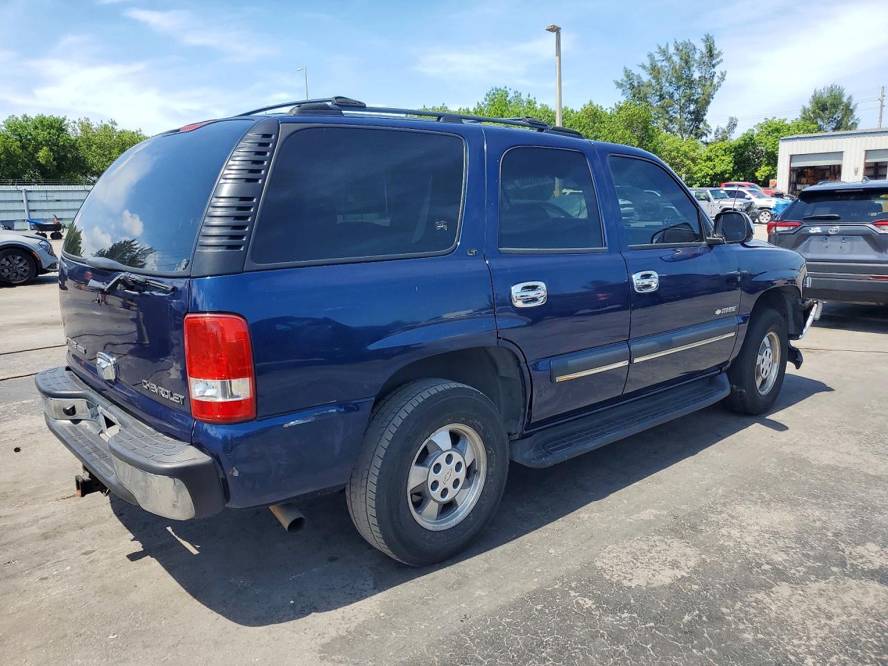 2003 Chevrolet Tahoe C1500 Blue vin: 1GNEC13Z83R303841