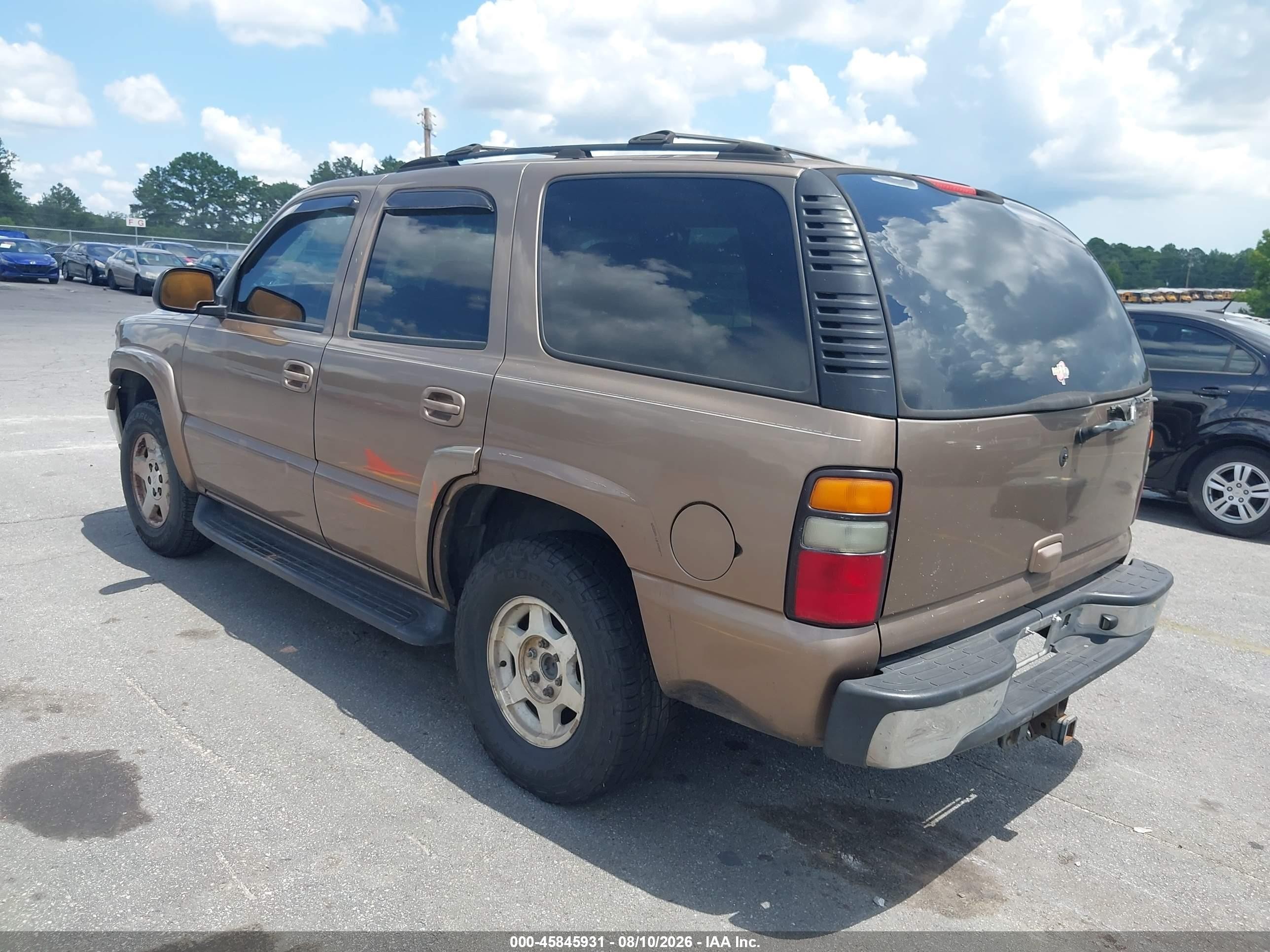 2004 Chevrolet Tahoe Lt Gold vin: 1GNEC13Z84R246929