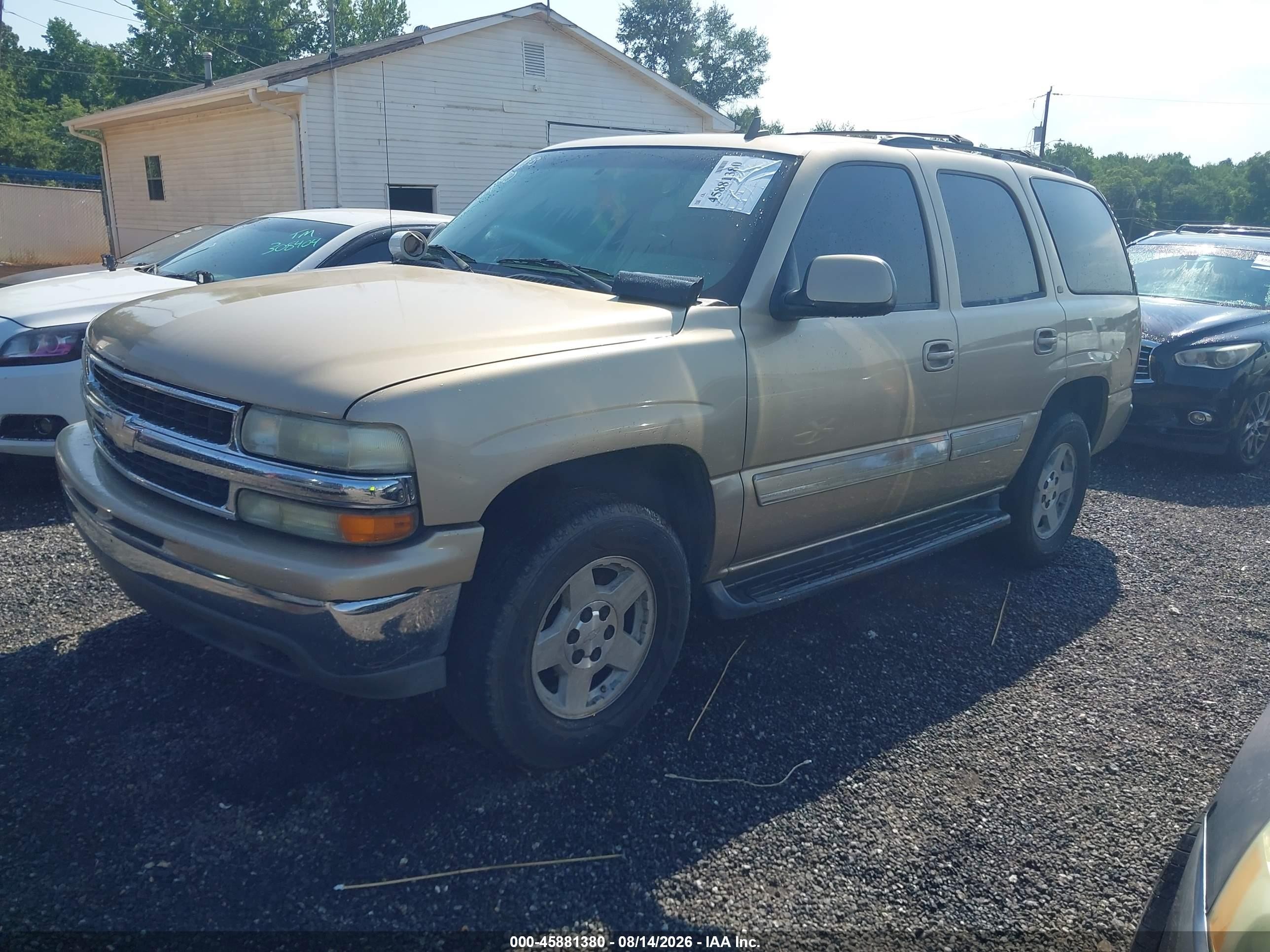 2006 Chevrolet Tahoe Lt Champagne vin: 1GNEC13Z86R104812