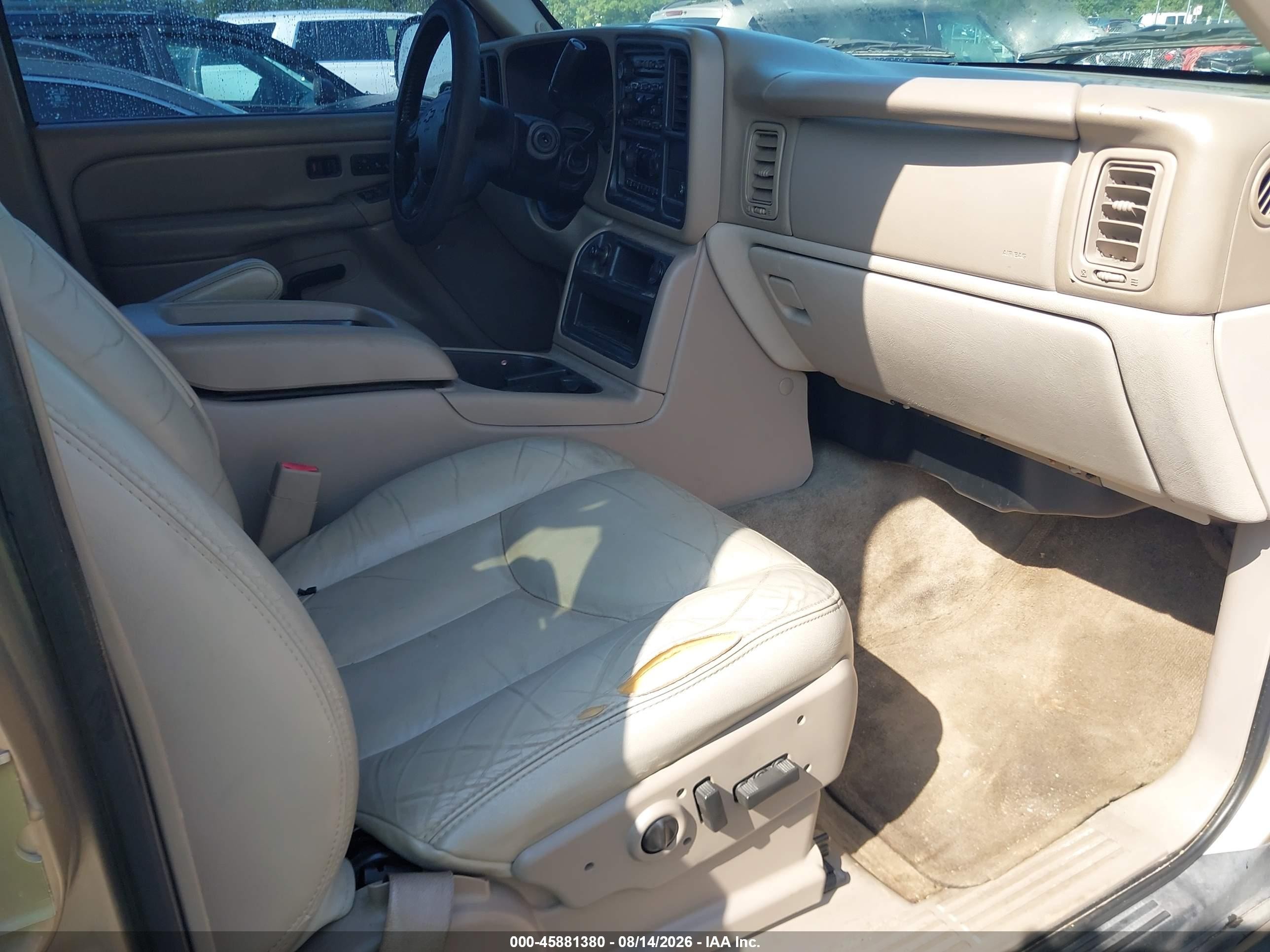2006 Chevrolet Tahoe Lt Champagne vin: 1GNEC13Z86R104812