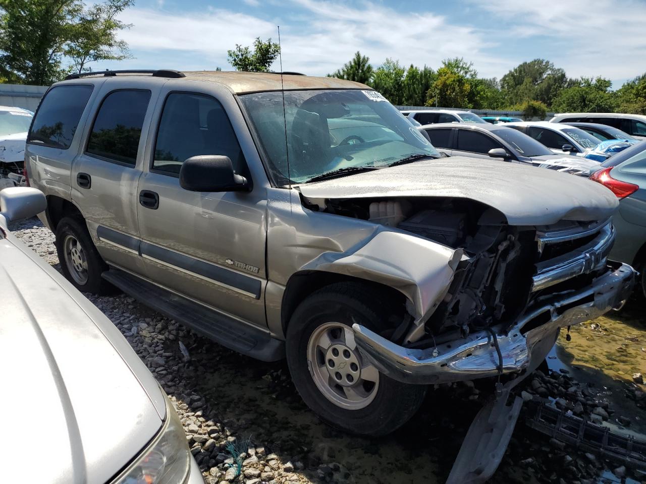 2003 Chevrolet Tahoe C1500 Gold vin: 1GNEC13Z93J265258