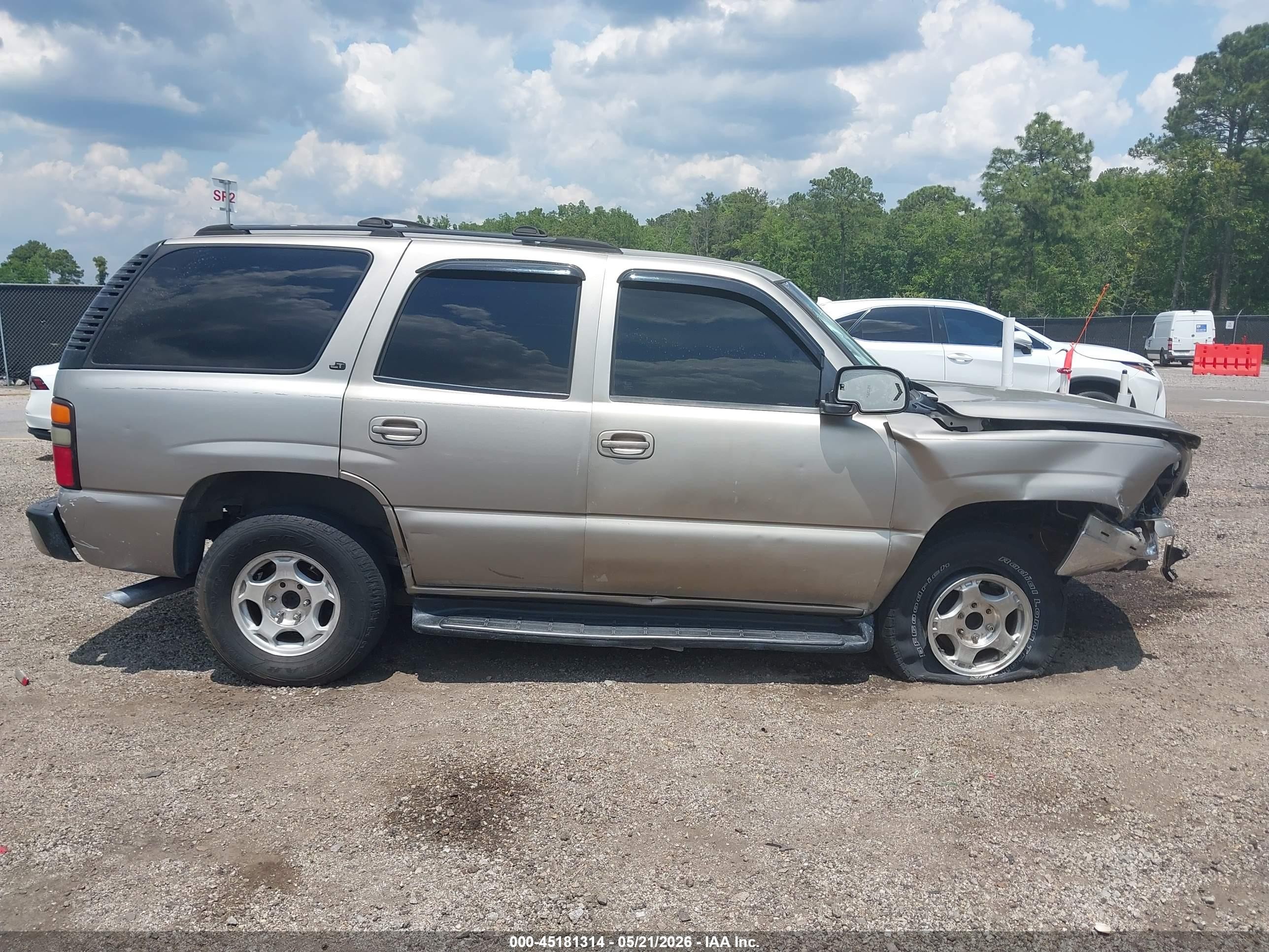 2003 Chevrolet Tahoe Lt Tan vin: 1GNEC13Z93R104555
