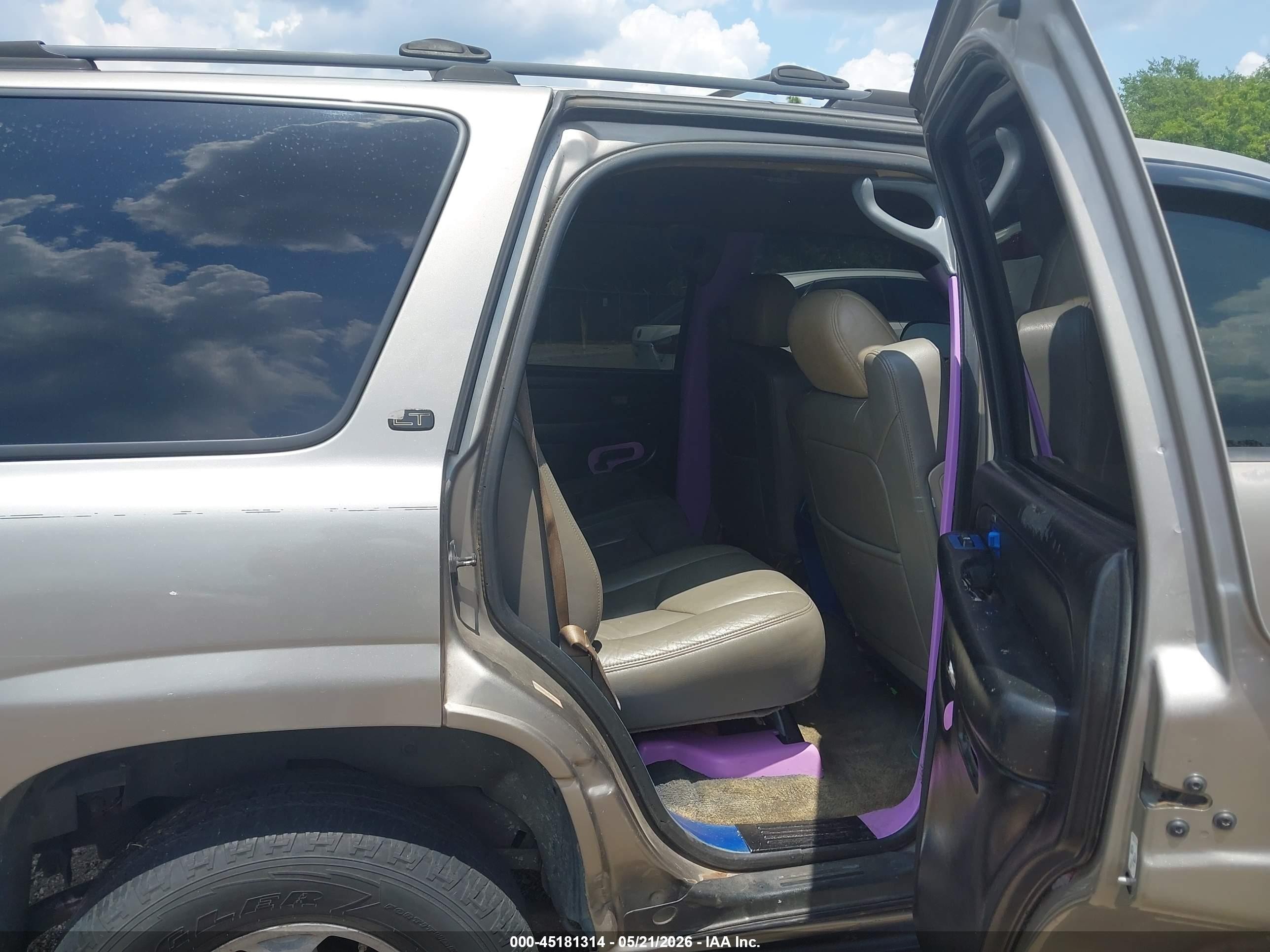 2003 Chevrolet Tahoe Lt Tan vin: 1GNEC13Z93R104555
