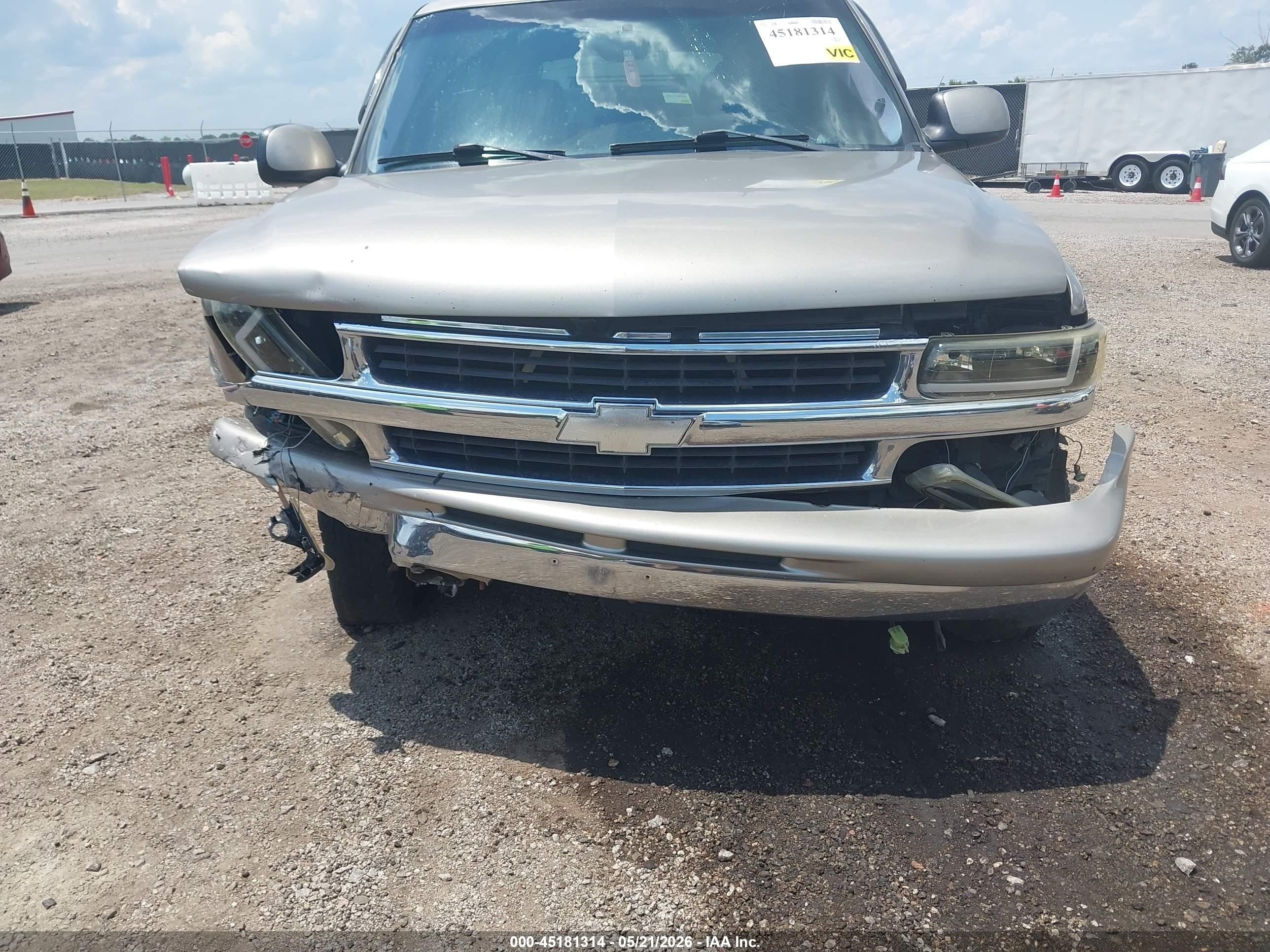 2003 Chevrolet Tahoe Lt Tan vin: 1GNEC13Z93R104555