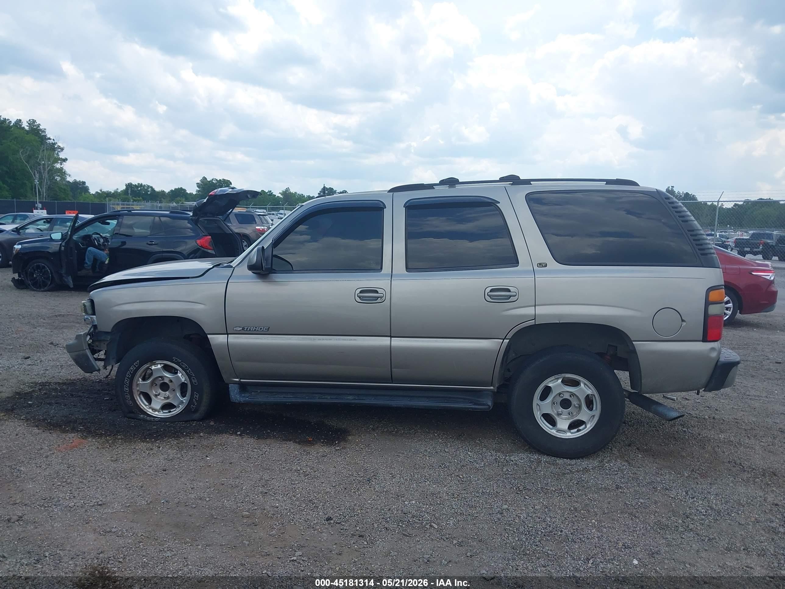 2003 Chevrolet Tahoe Lt Tan vin: 1GNEC13Z93R104555