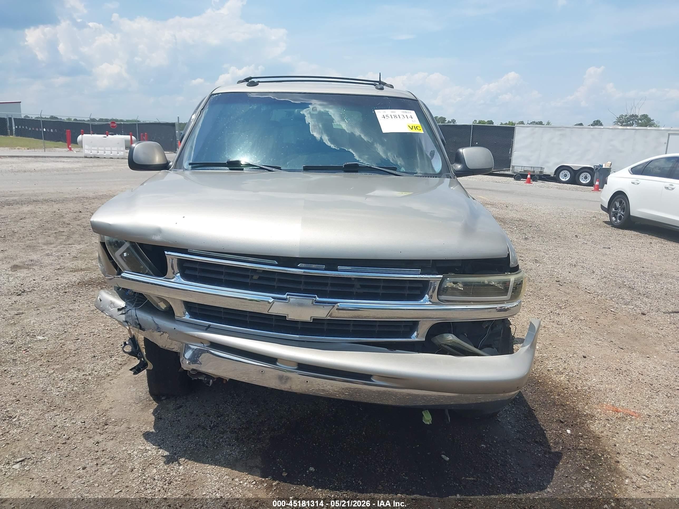 2003 Chevrolet Tahoe Lt Tan vin: 1GNEC13Z93R104555