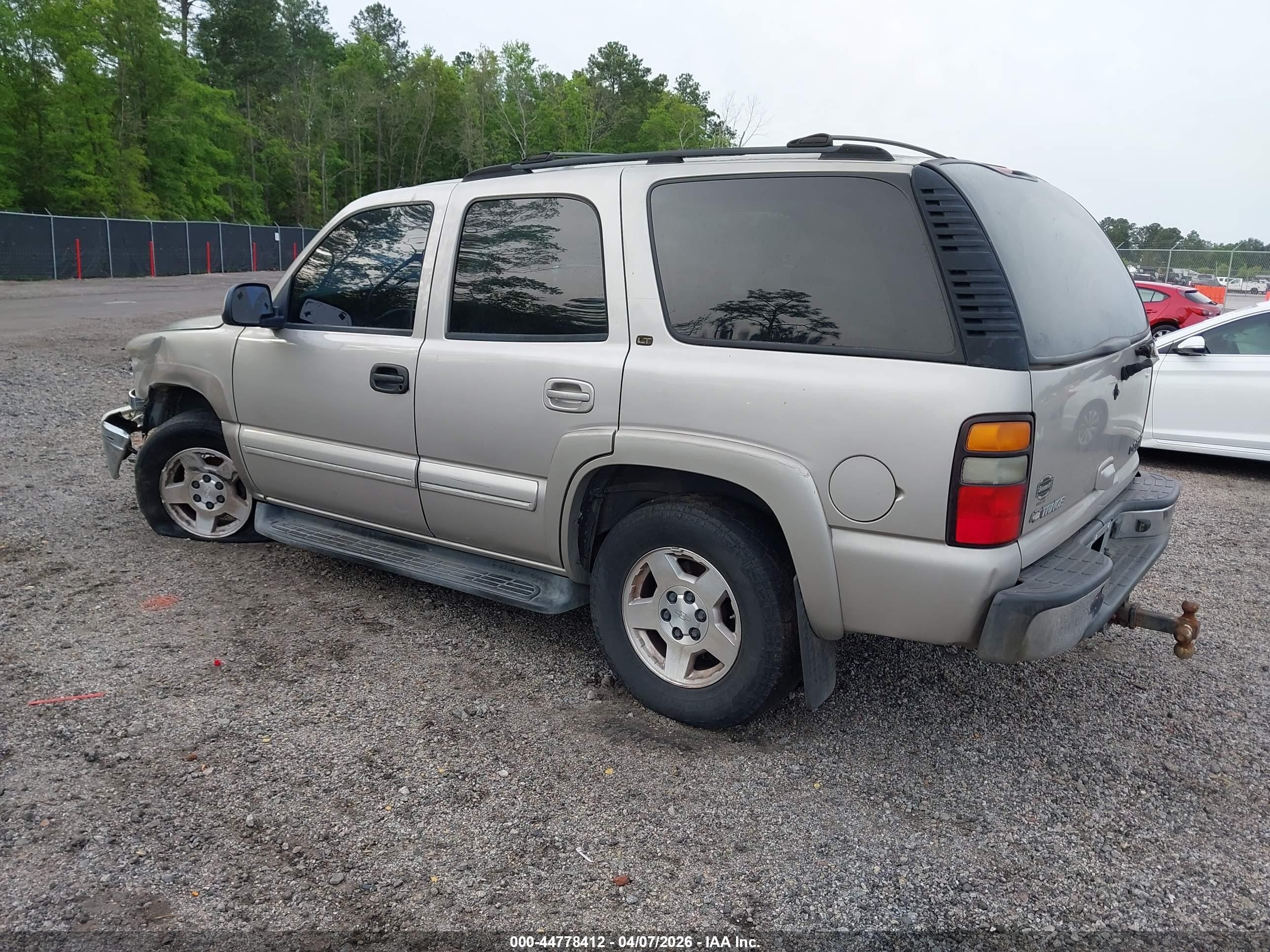 2004 Chevrolet Tahoe Lt Beige vin: 1GNEC13Z94R182559