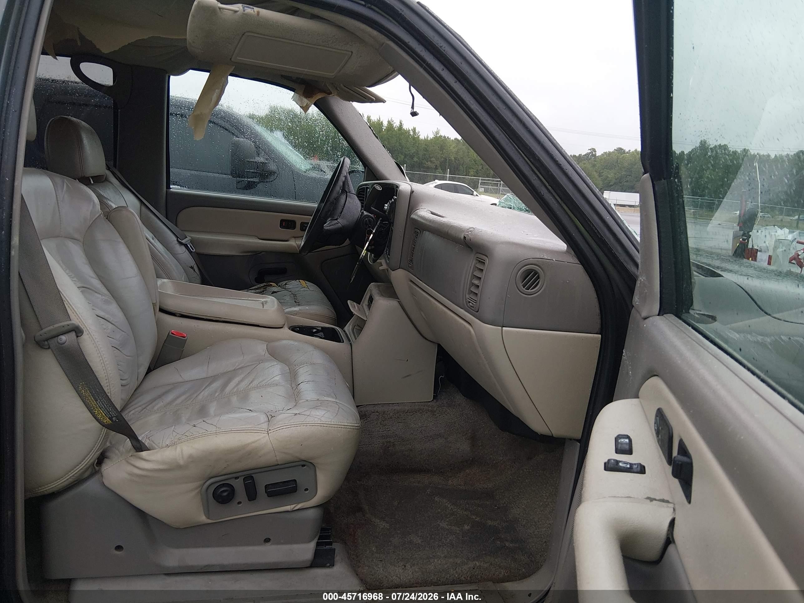 2002 Chevrolet Tahoe Lt Gray vin: 1GNEC13ZX2R136882