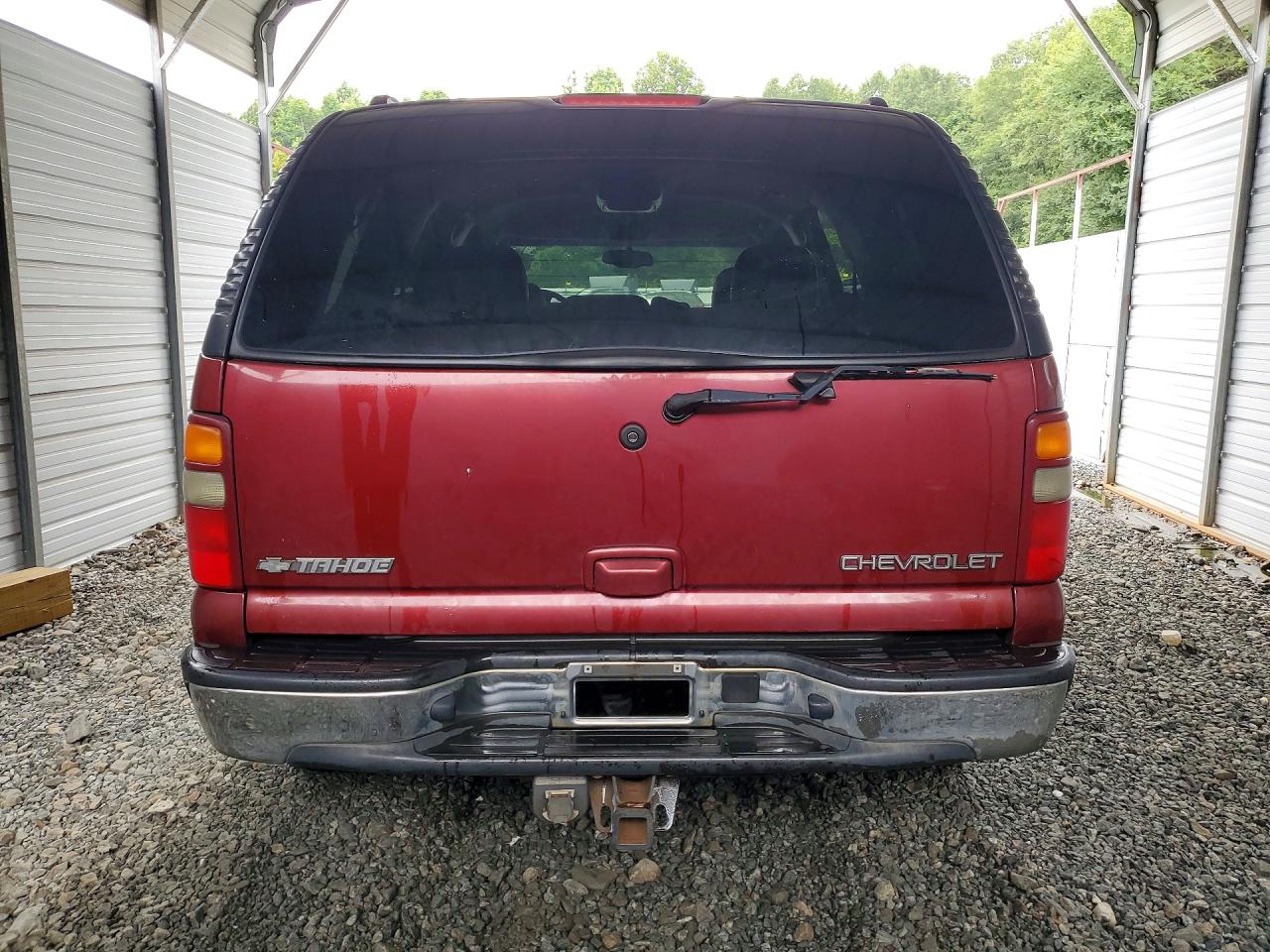 2003 Chevrolet Tahoe C1500 Burgundy vin: 1GNEC13ZX3J238764