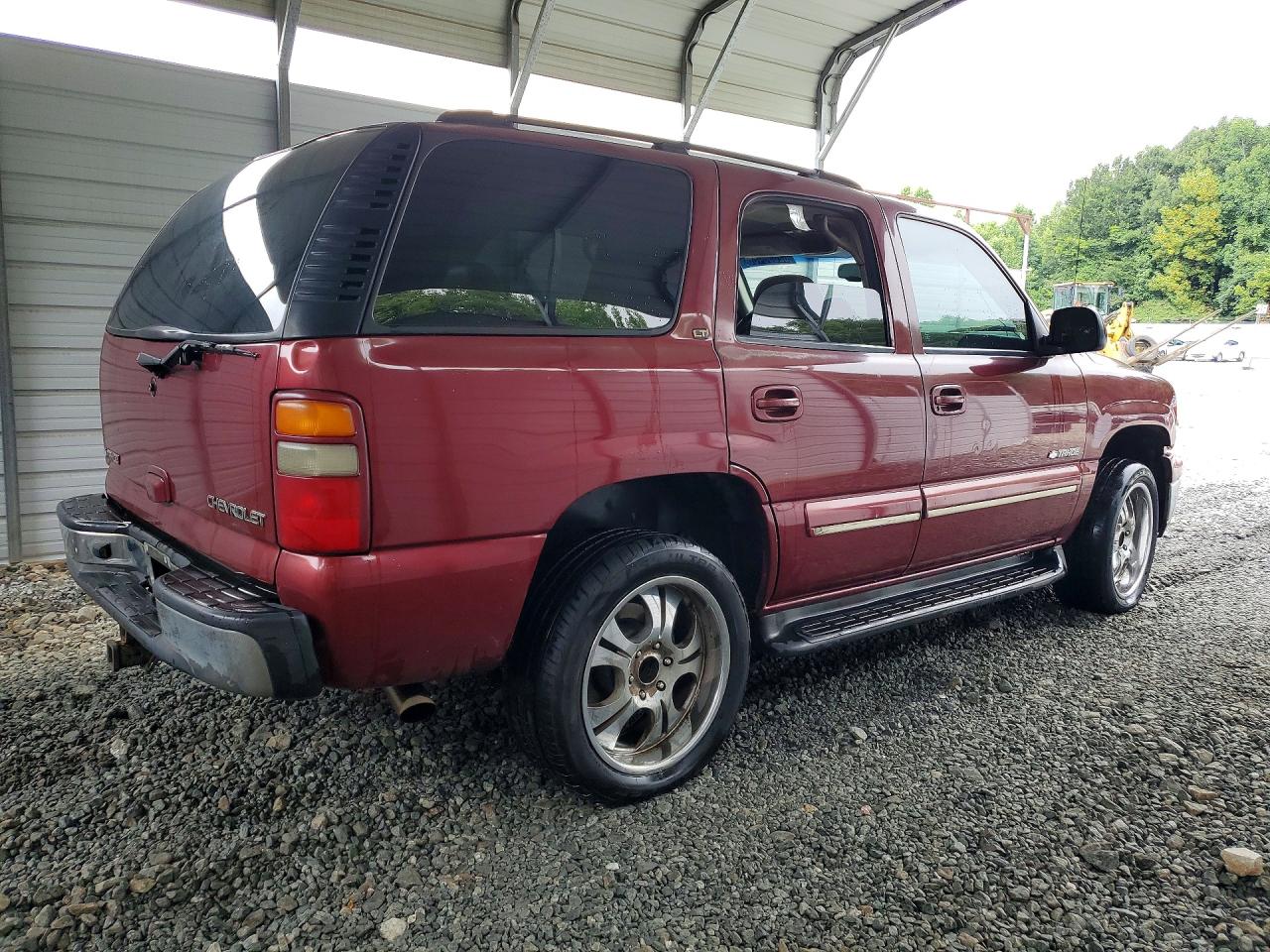 2003 Chevrolet Tahoe C1500 Burgundy vin: 1GNEC13ZX3J238764