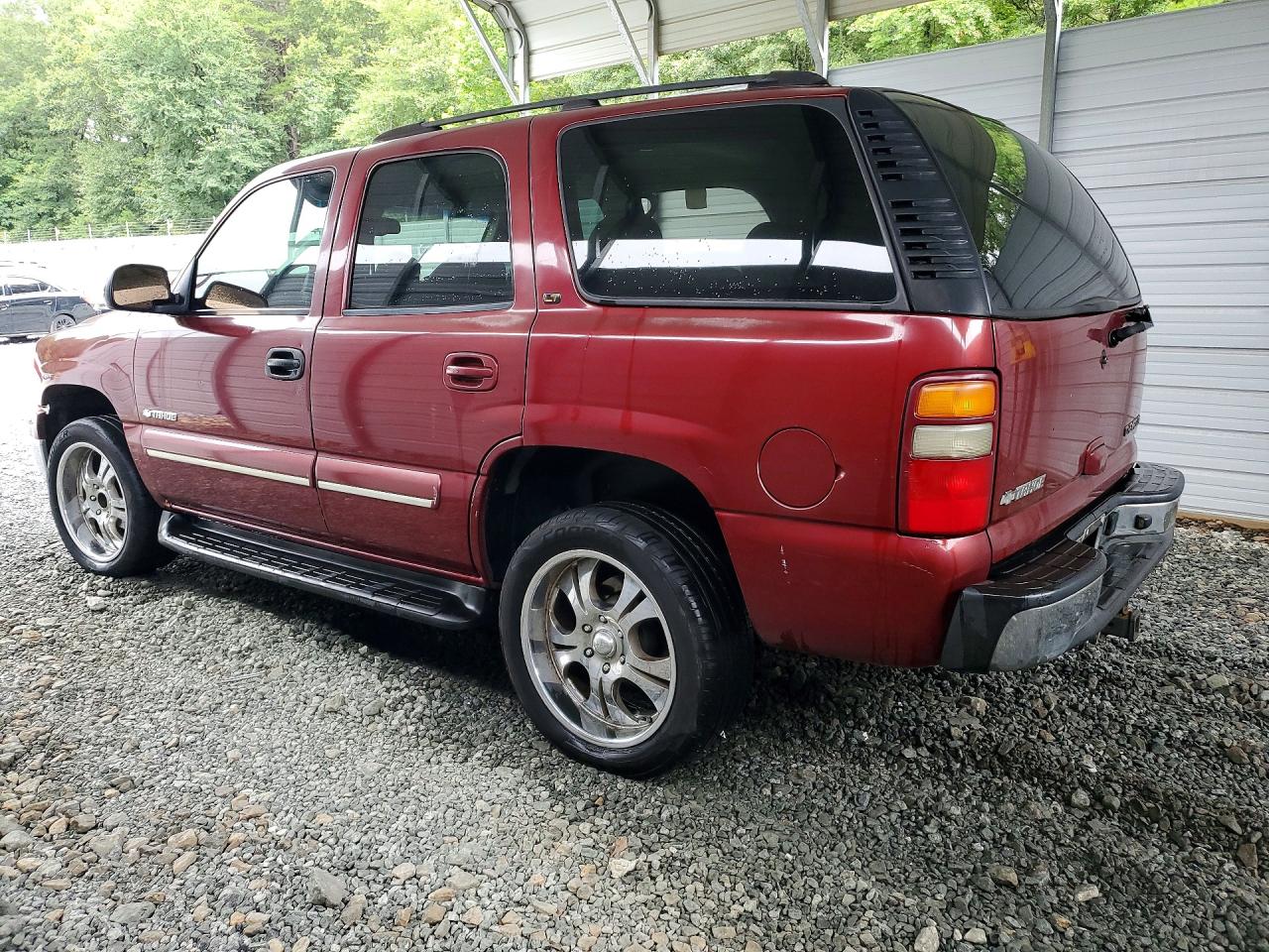 2003 Chevrolet Tahoe C1500 Burgundy vin: 1GNEC13ZX3J238764