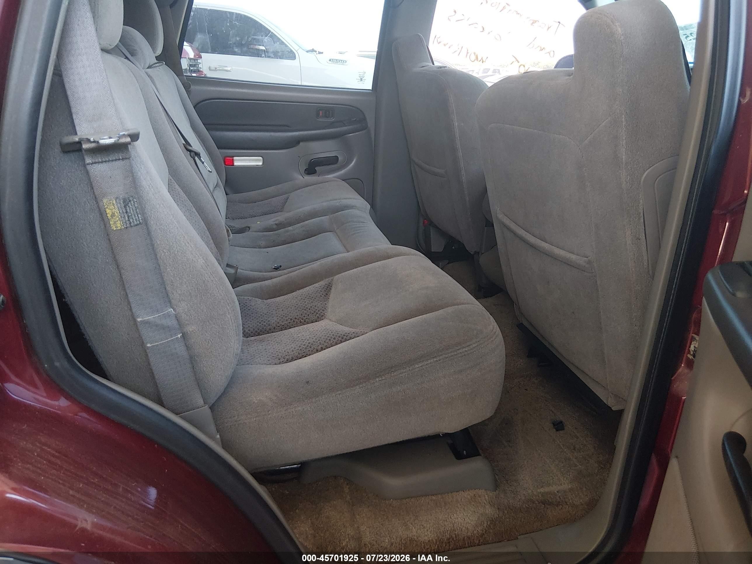 2003 Chevrolet Tahoe Ls Maroon vin: 1GNEC13ZX3J279797