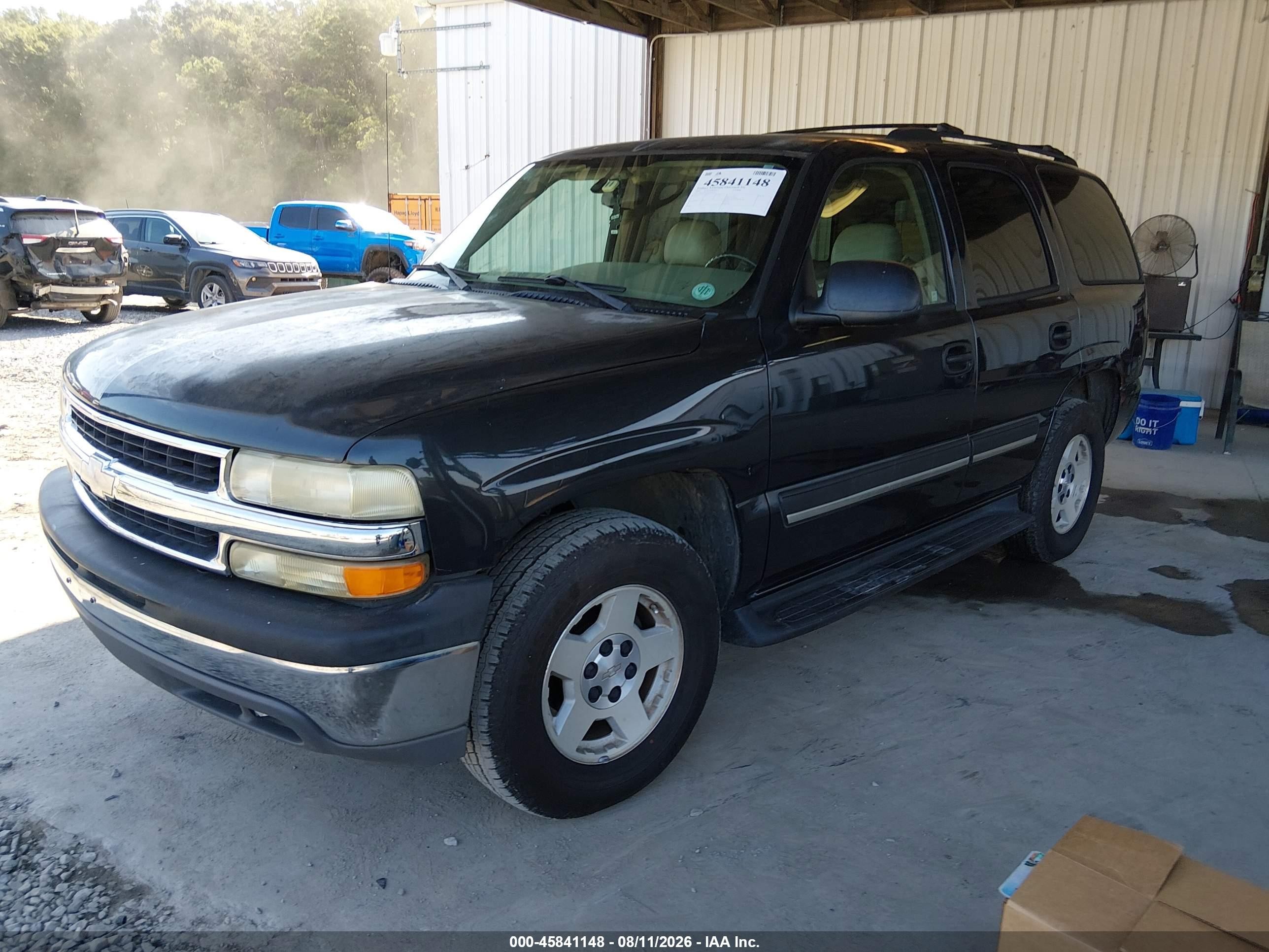 2004 Chevrolet Tahoe Ls Черный vin: 1GNEC13ZX4J290462