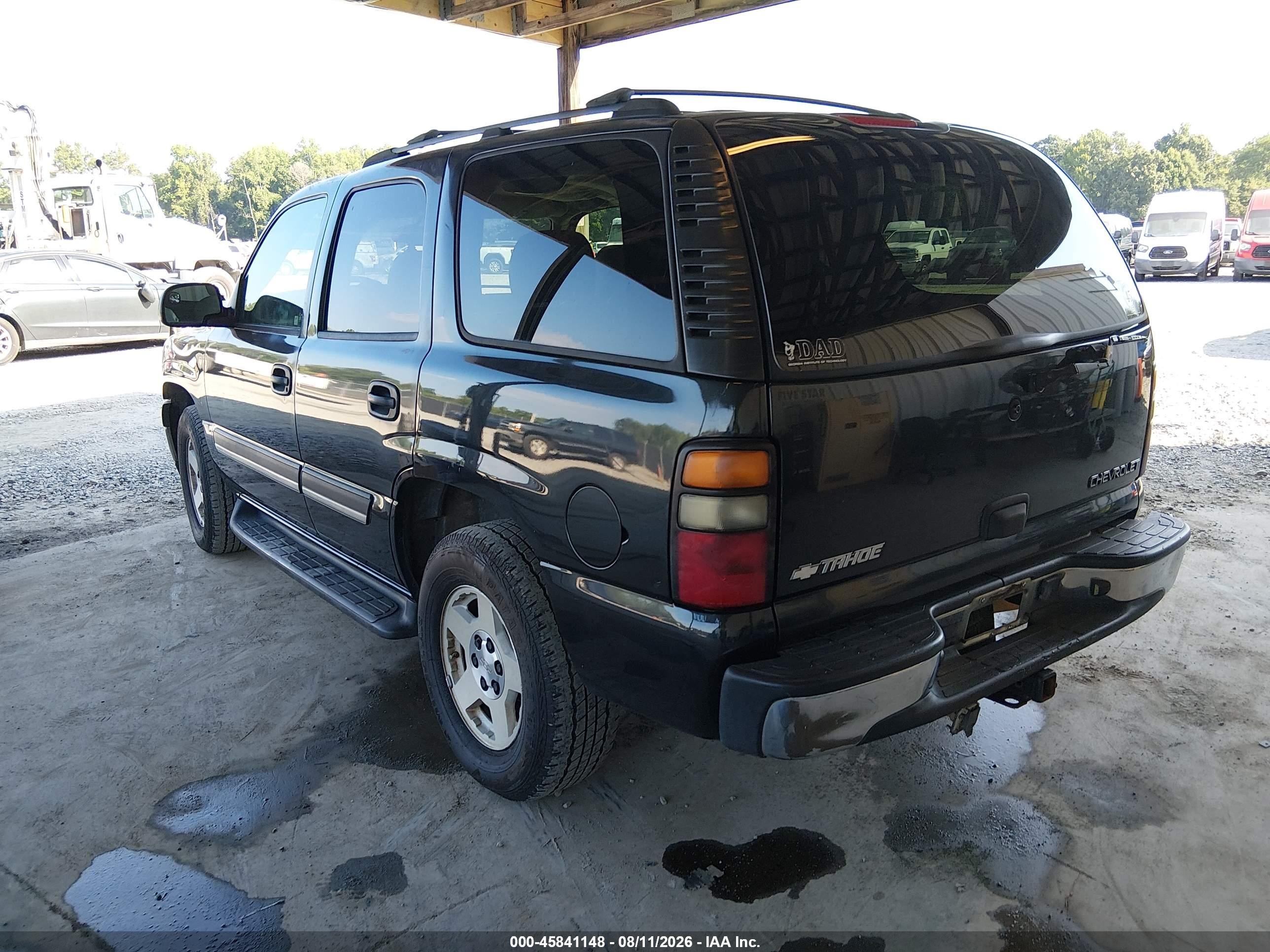 2004 Chevrolet Tahoe Ls Черный vin: 1GNEC13ZX4J290462