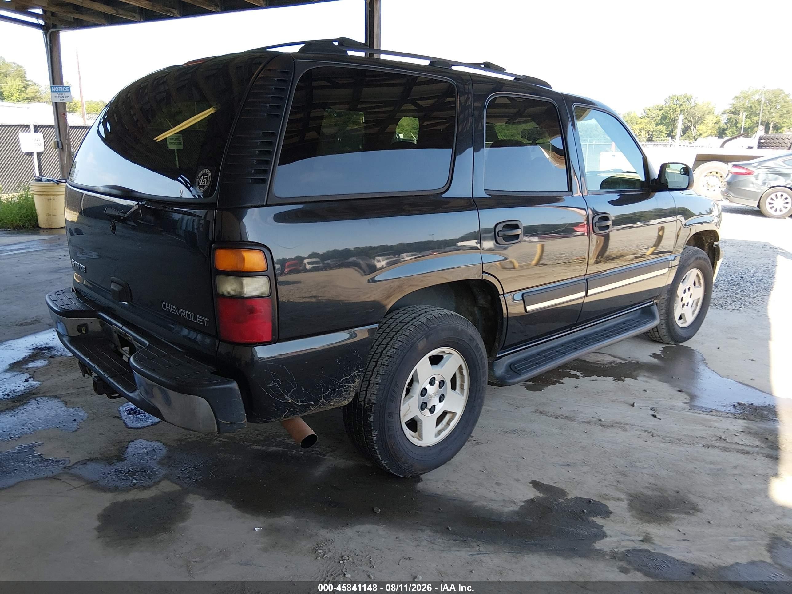 2004 Chevrolet Tahoe Ls Черный vin: 1GNEC13ZX4J290462