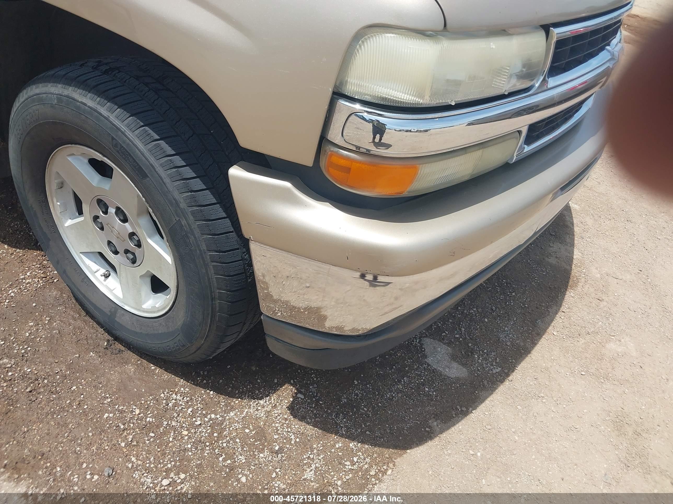 2005 Chevrolet Tahoe Lt Champagne vin: 1GNEC13ZX5R256587