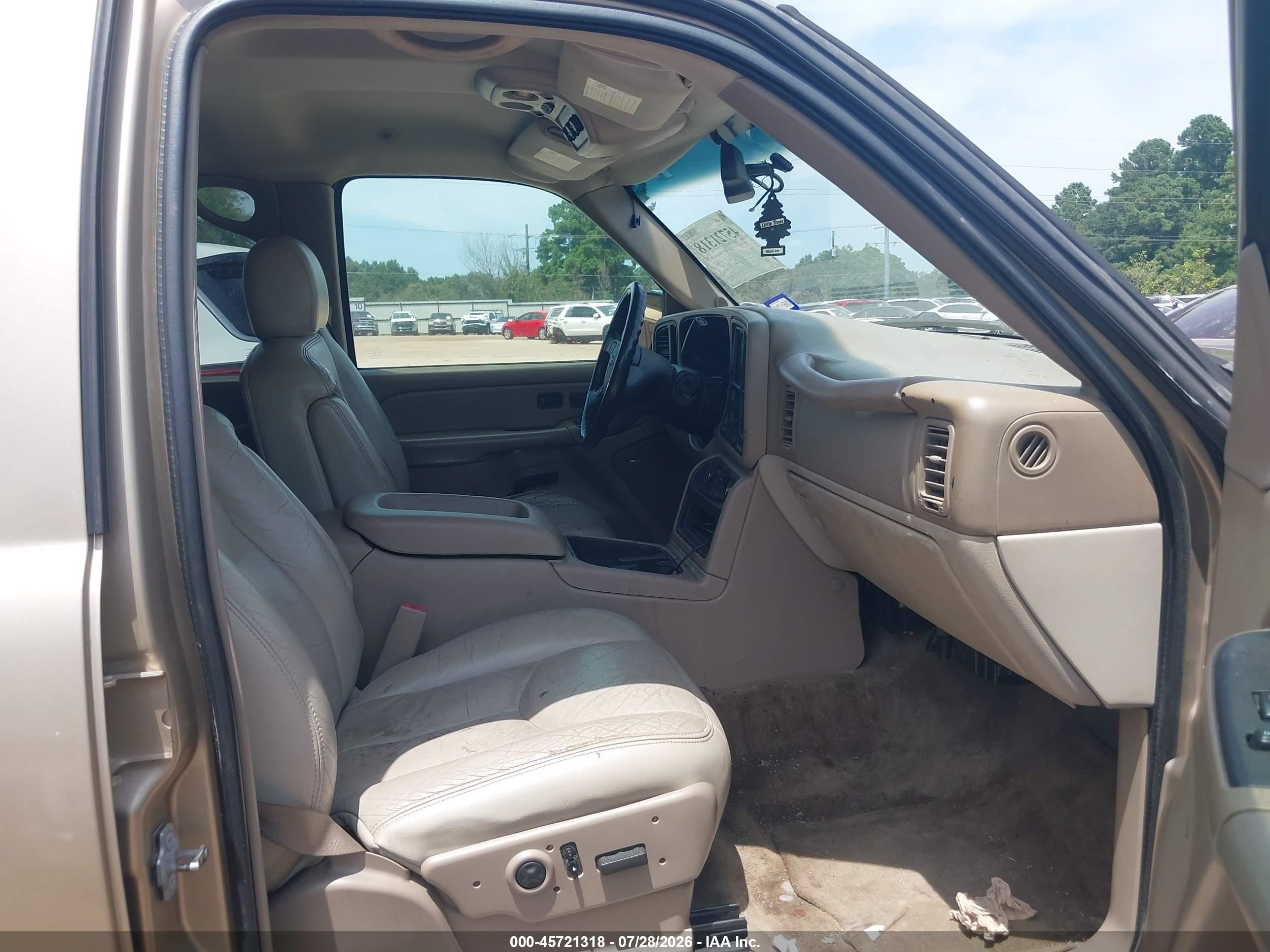 2005 Chevrolet Tahoe Lt Champagne vin: 1GNEC13ZX5R256587