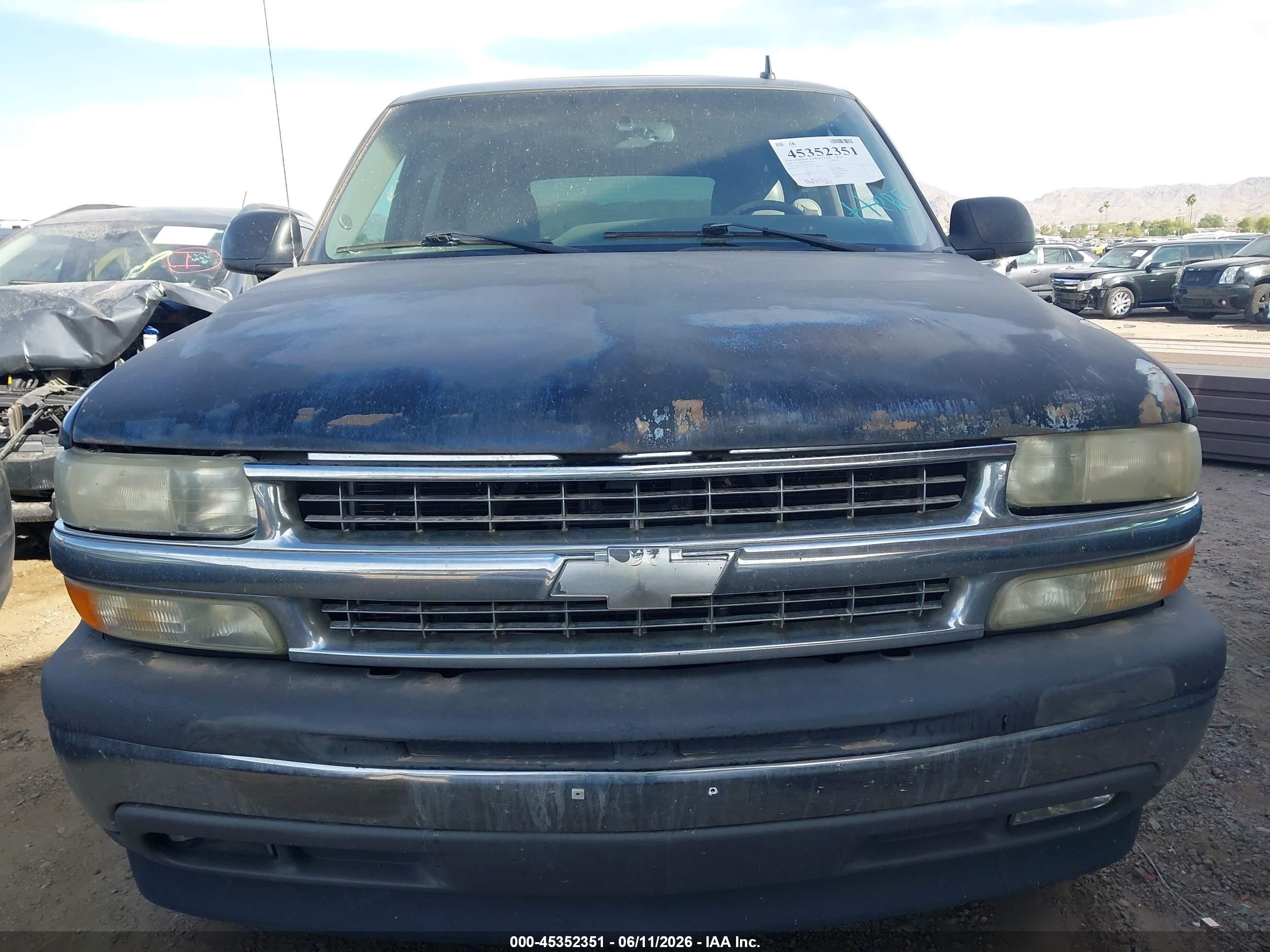 2006 Chevrolet Tahoe Lt Black vin: 1GNEC13ZX6R154014