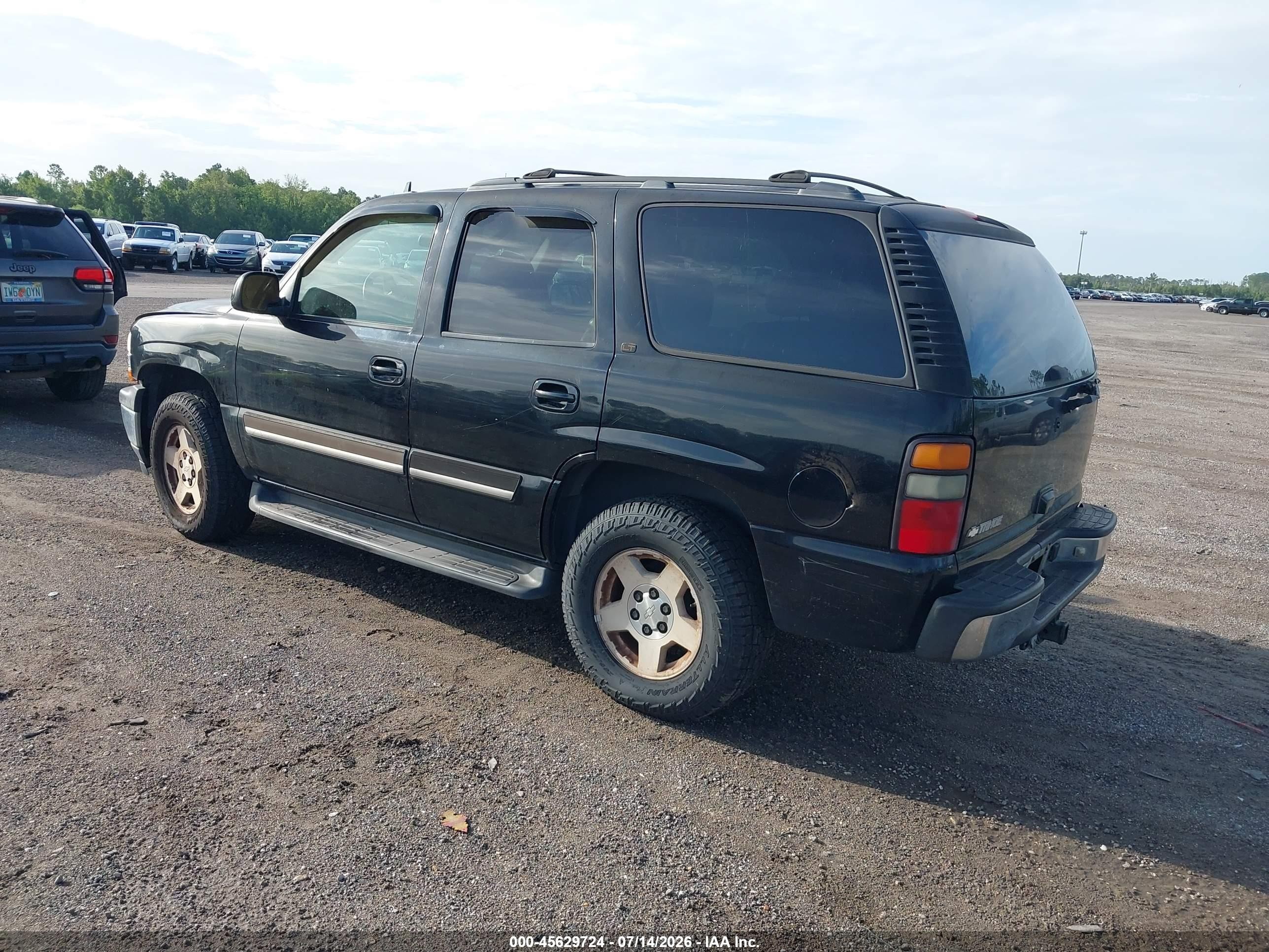 2006 Chevrolet Tahoe Lt Black vin: 1GNEC13ZX6R163313