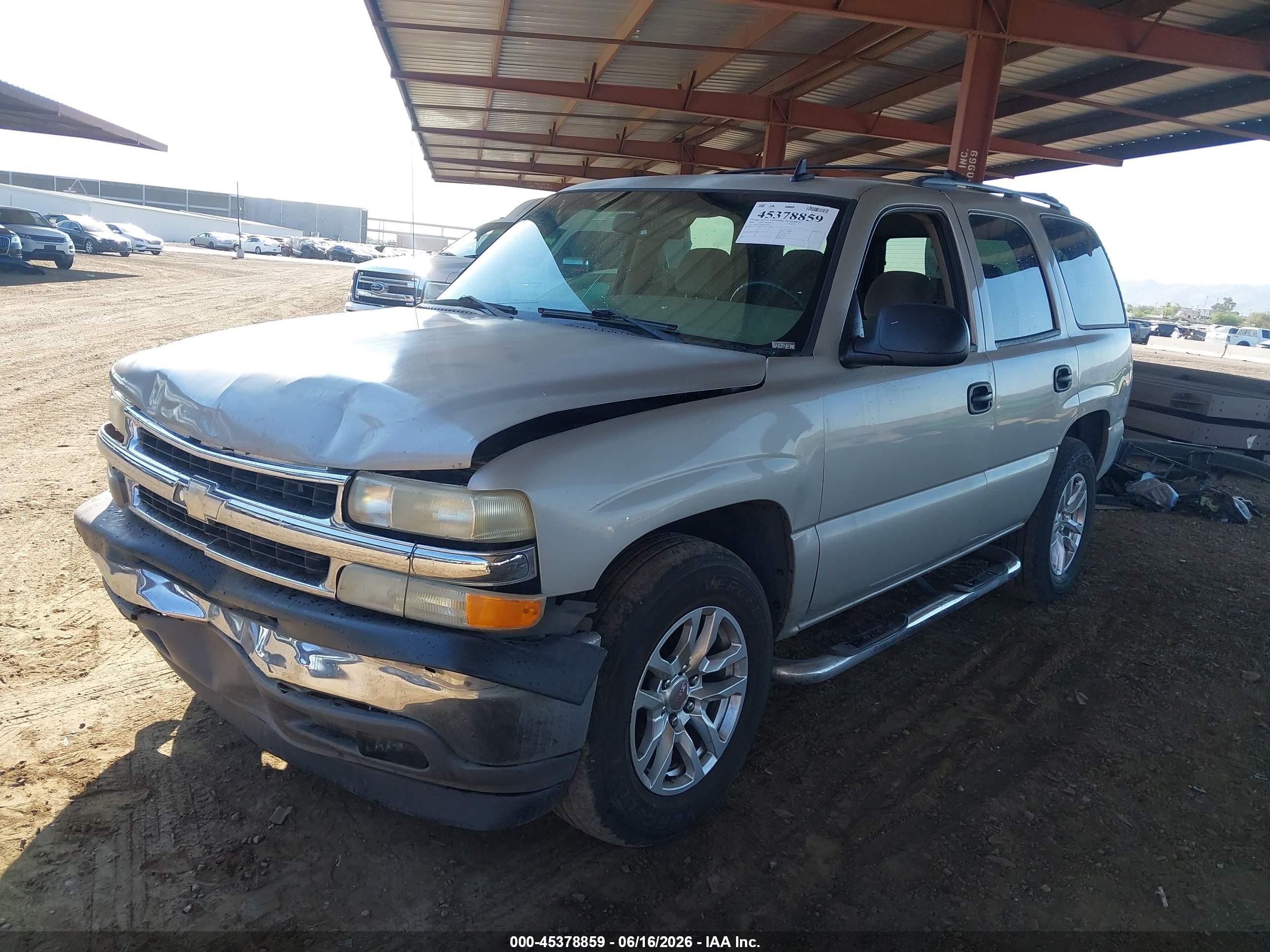 2006 Chevrolet Tahoe Ls Gray vin: 1GNEC13ZX6R163473
