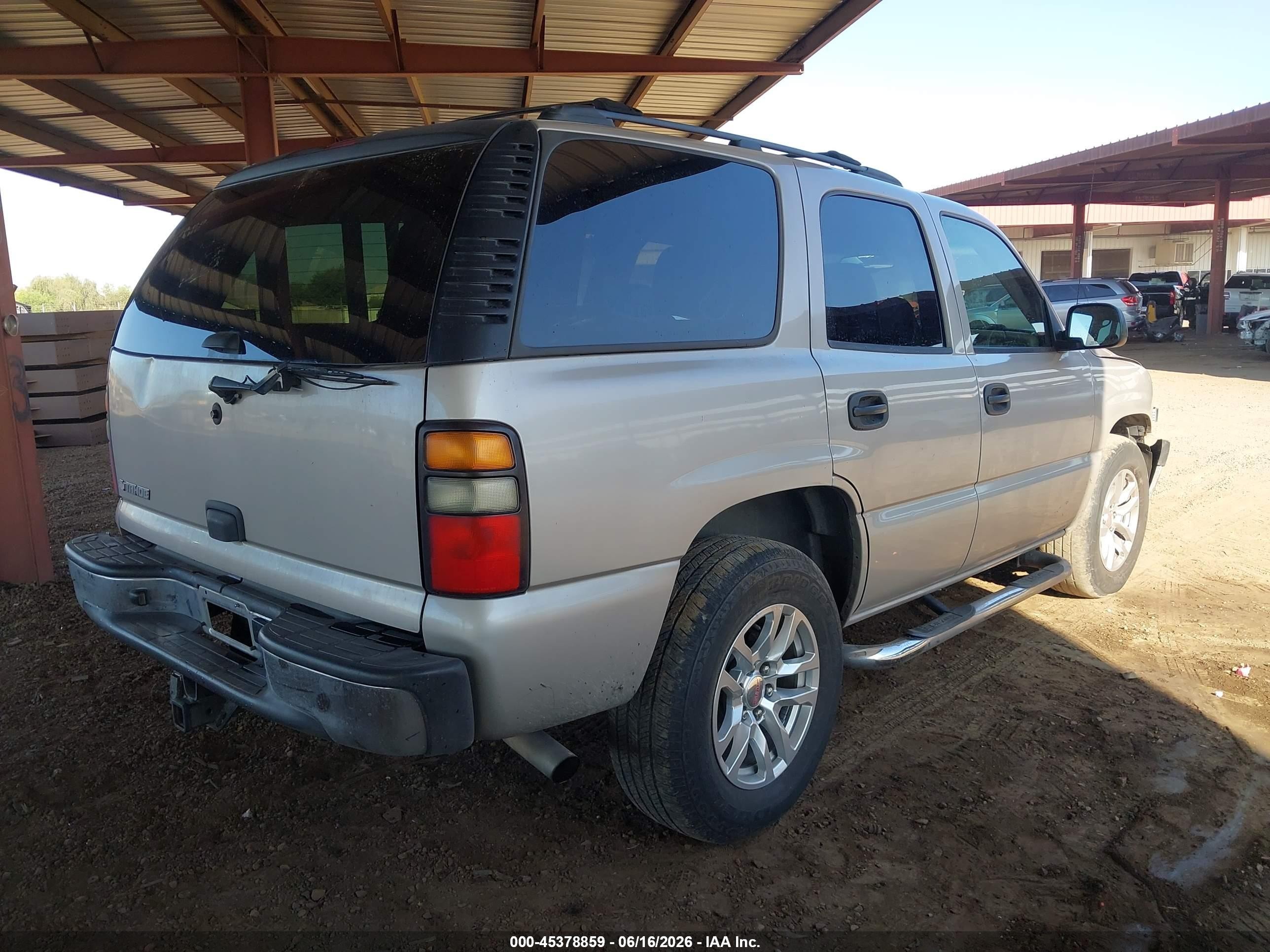 2006 Chevrolet Tahoe Ls Gray vin: 1GNEC13ZX6R163473