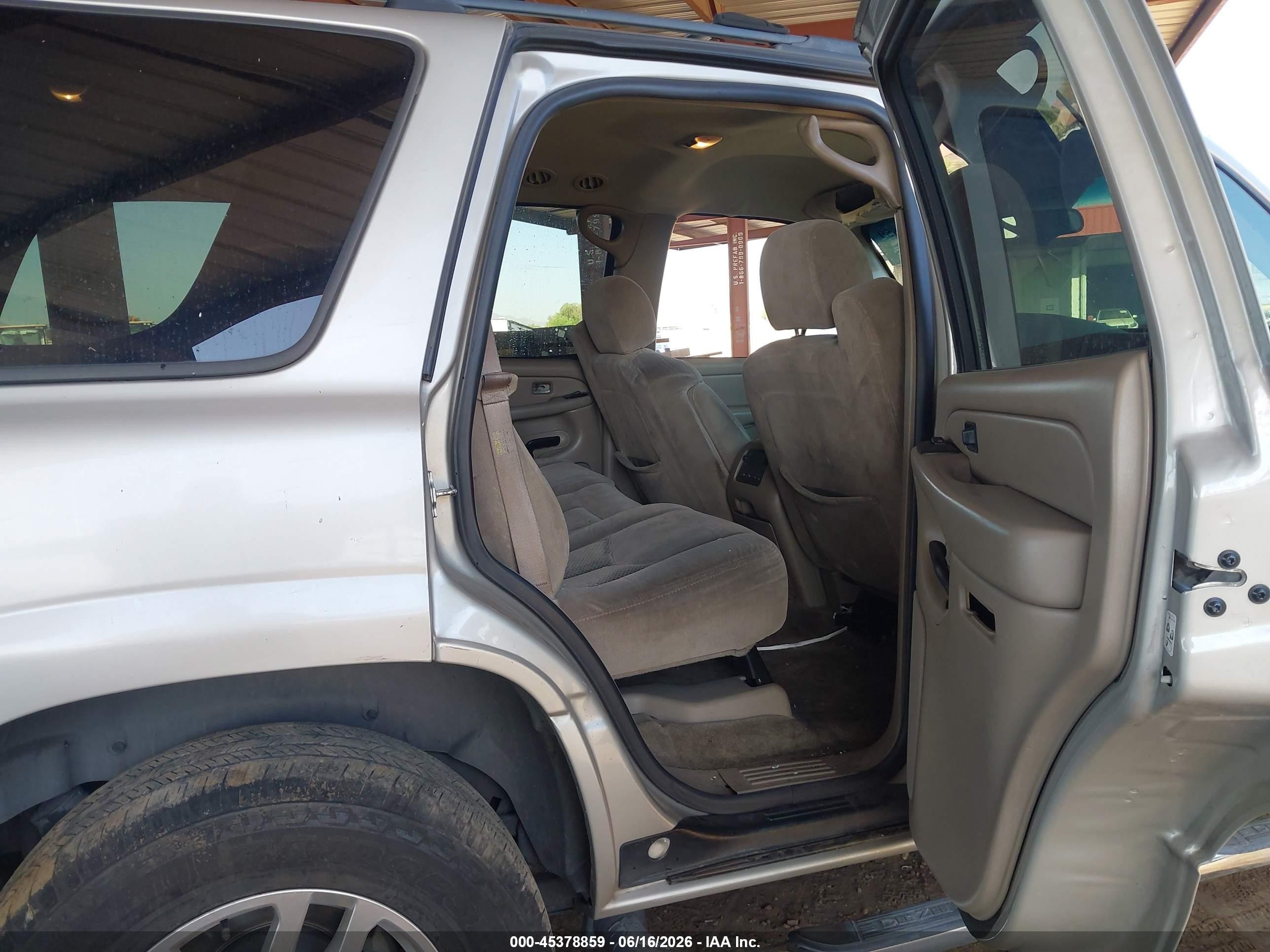 2006 Chevrolet Tahoe Ls Gray vin: 1GNEC13ZX6R163473